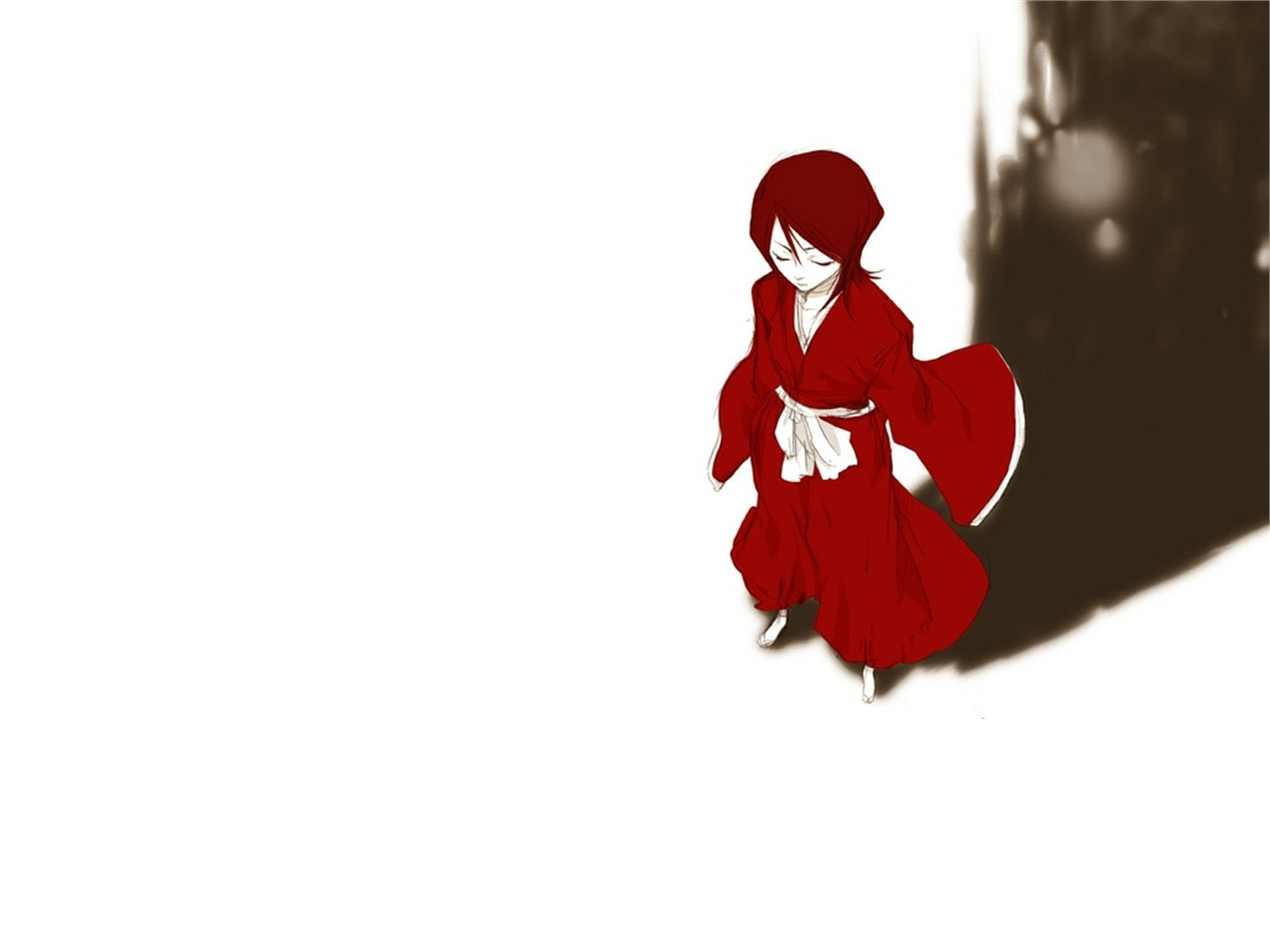 Handy-Wallpaper Bleach, Rukia Kuchiki, Animes kostenlos herunterladen.