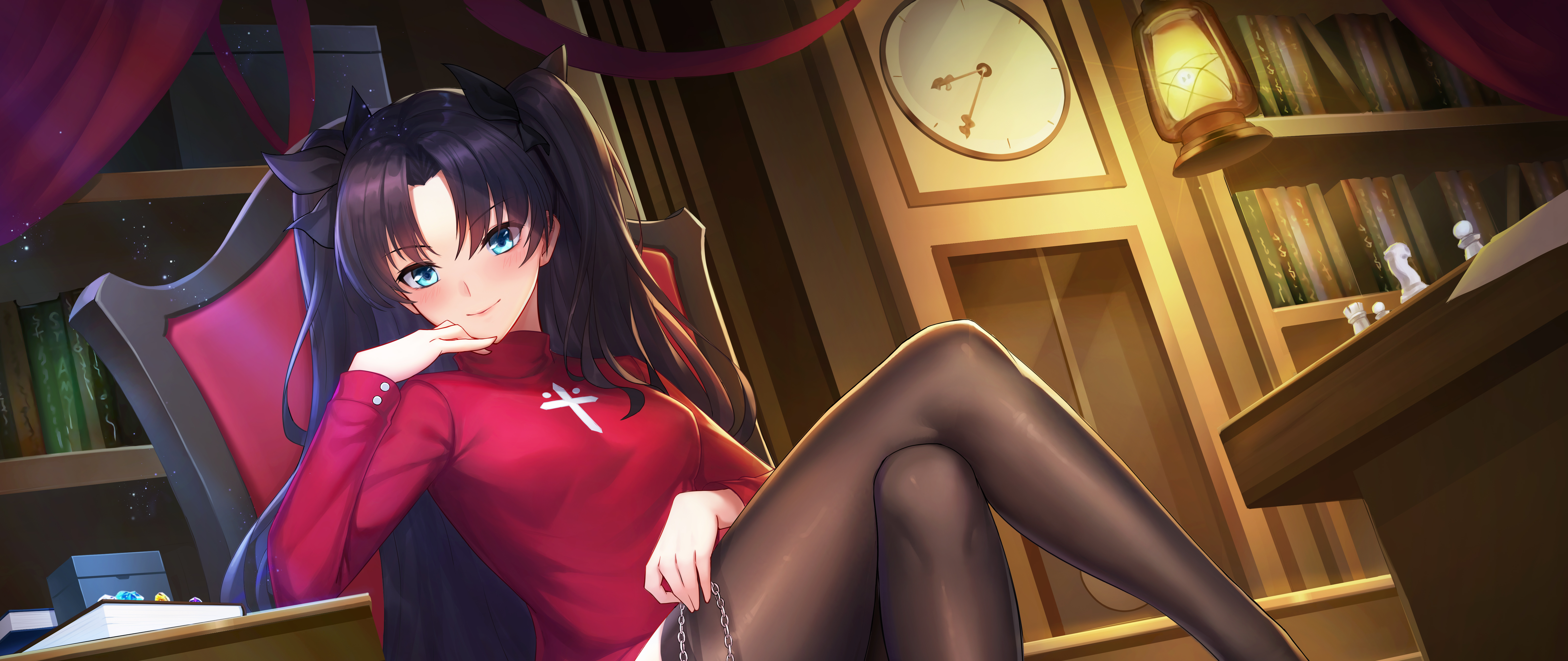 Download mobile wallpaper Rin Tohsaka, Fate/stay Night, Fate Series, Anime for free.
