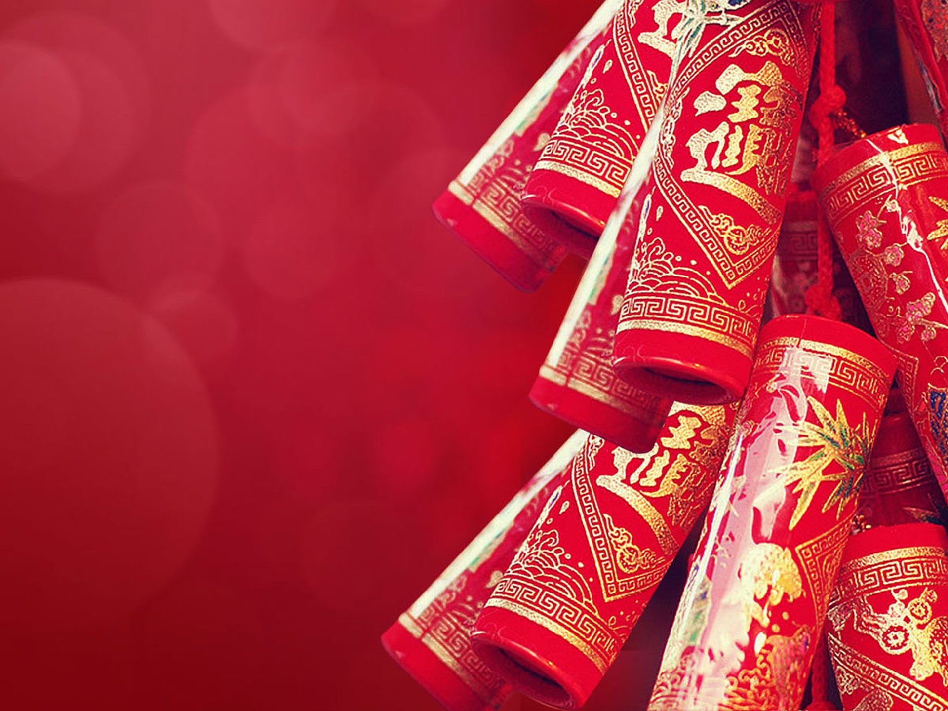 810169 descargar fondo de pantalla día festivo, año nuevo chino, de cerca, fuegos artificiales, rojo: protectores de pantalla e imágenes gratis