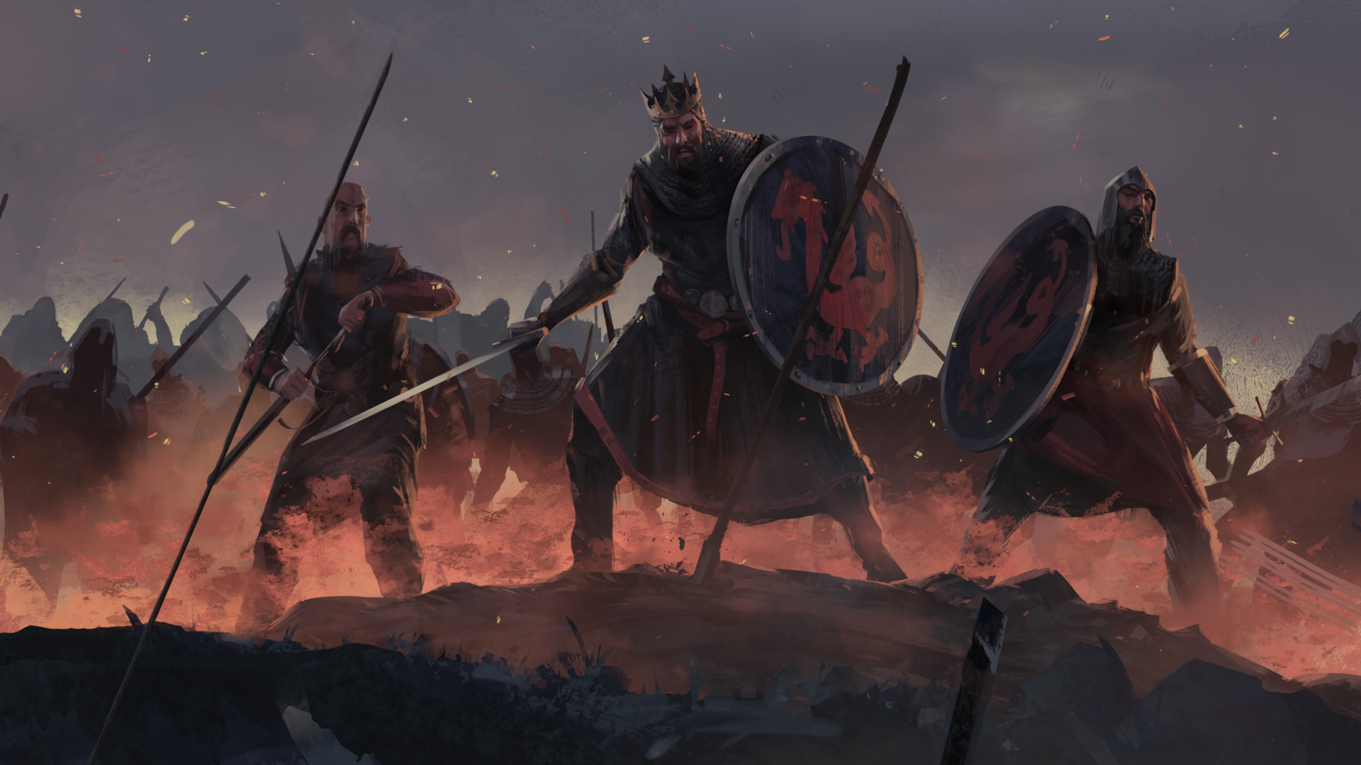 Скачать обои Total War Saga: Престолы Британии на телефон бесплатно