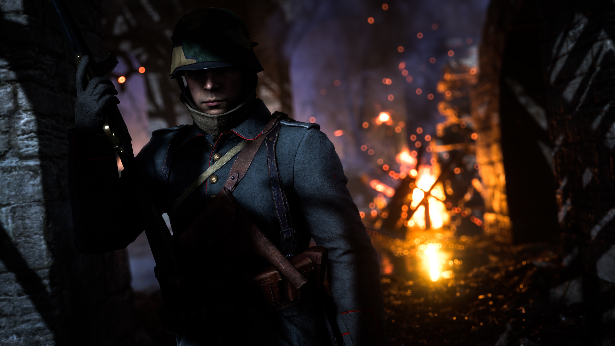 Laden Sie das Schlachtfeld, Nacht, Soldat, Computerspiele, Battlefield 1-Bild kostenlos auf Ihren PC-Desktop herunter