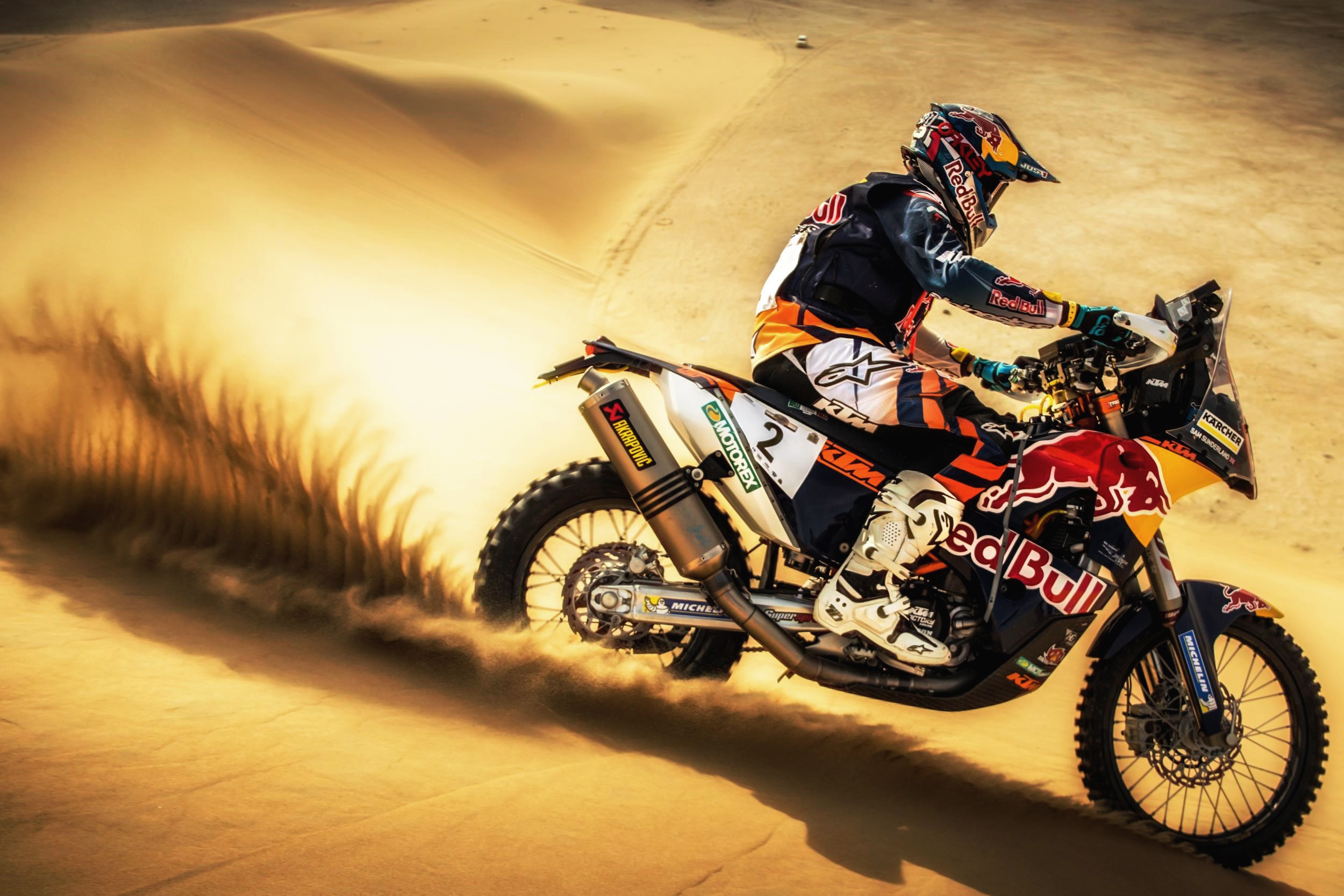 Download mobile wallpaper Sports, Sand, Motocross, Motorcycle, Vehicle for free.