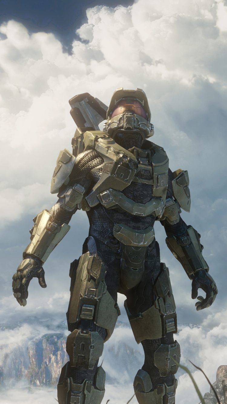Download mobile wallpaper Halo, Ship, Sci Fi, Video Game, Master Chief, Halo 4 for free.