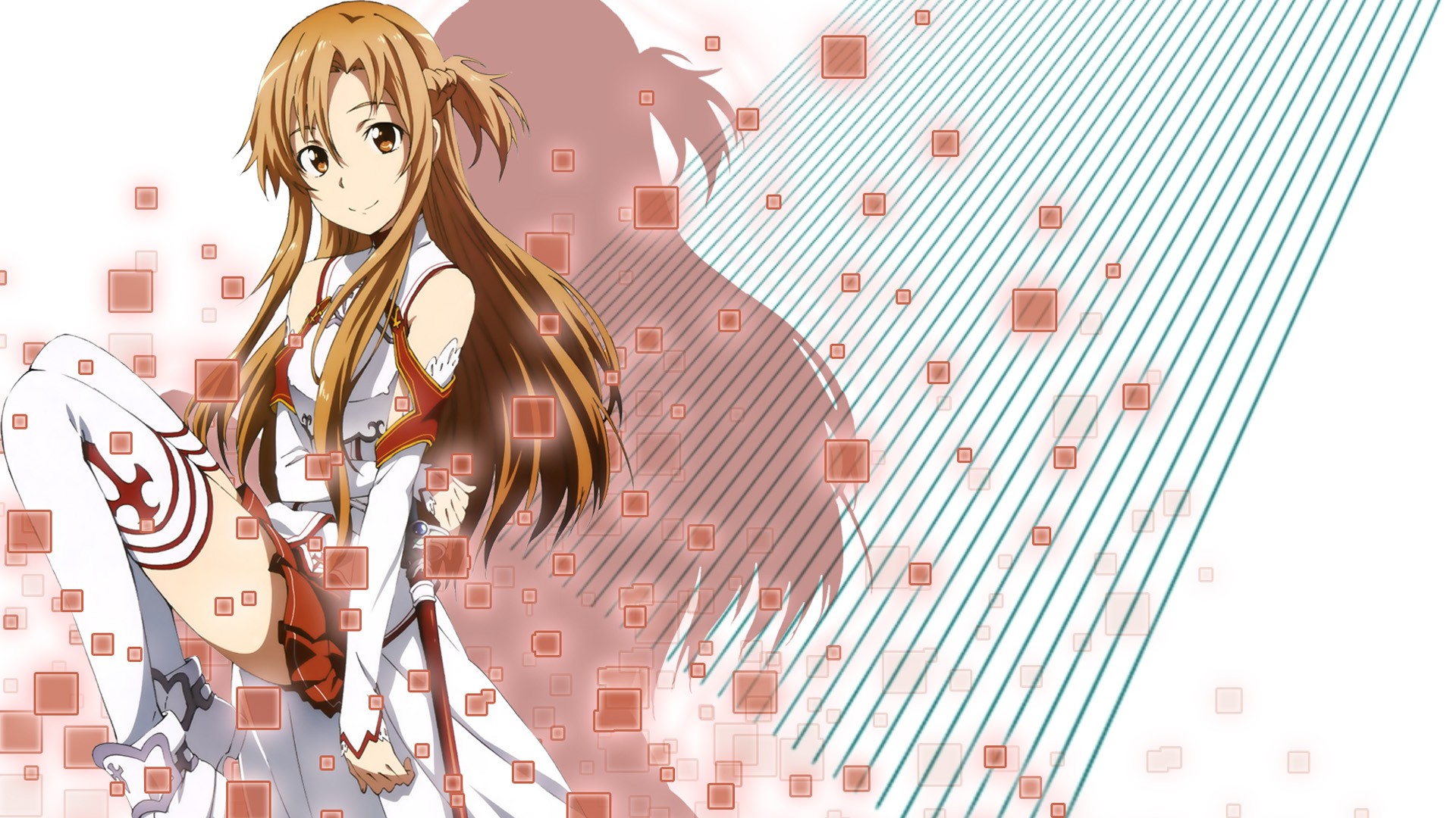 Handy-Wallpaper Animes, Asuna Yuuki, Sword Art Online kostenlos herunterladen.