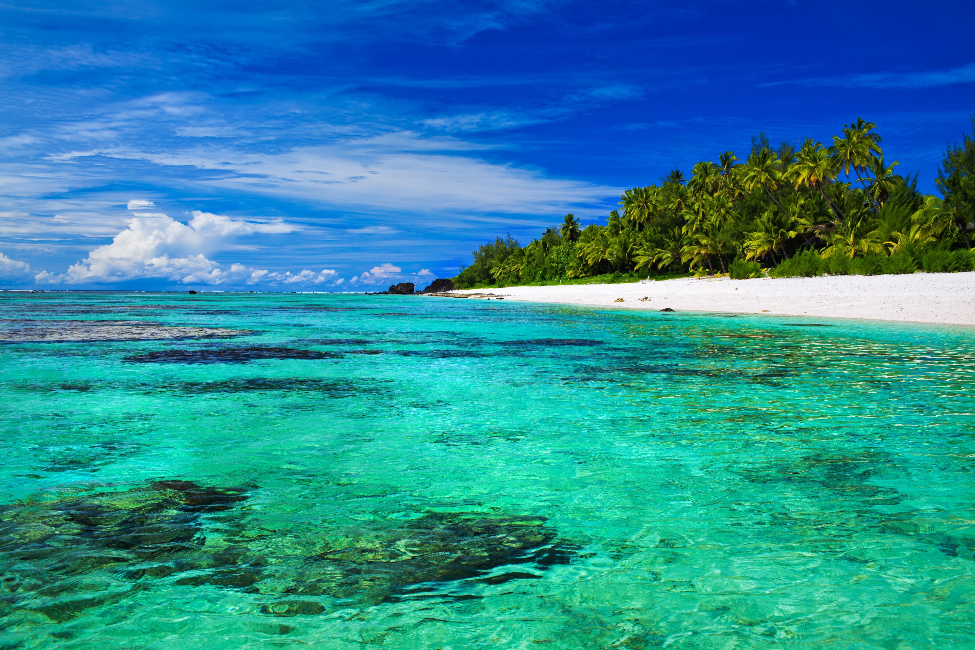 Descarga gratis la imagen Naturaleza, Cielo, Playa, Horizonte, Costa, Océano, Tierra/naturaleza, Tropico en el escritorio de tu PC