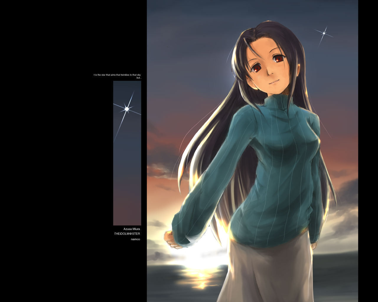 1488784 Hintergrundbild herunterladen animes, the idolm@ster, azusa miura - Bildschirmschoner und Bilder kostenlos