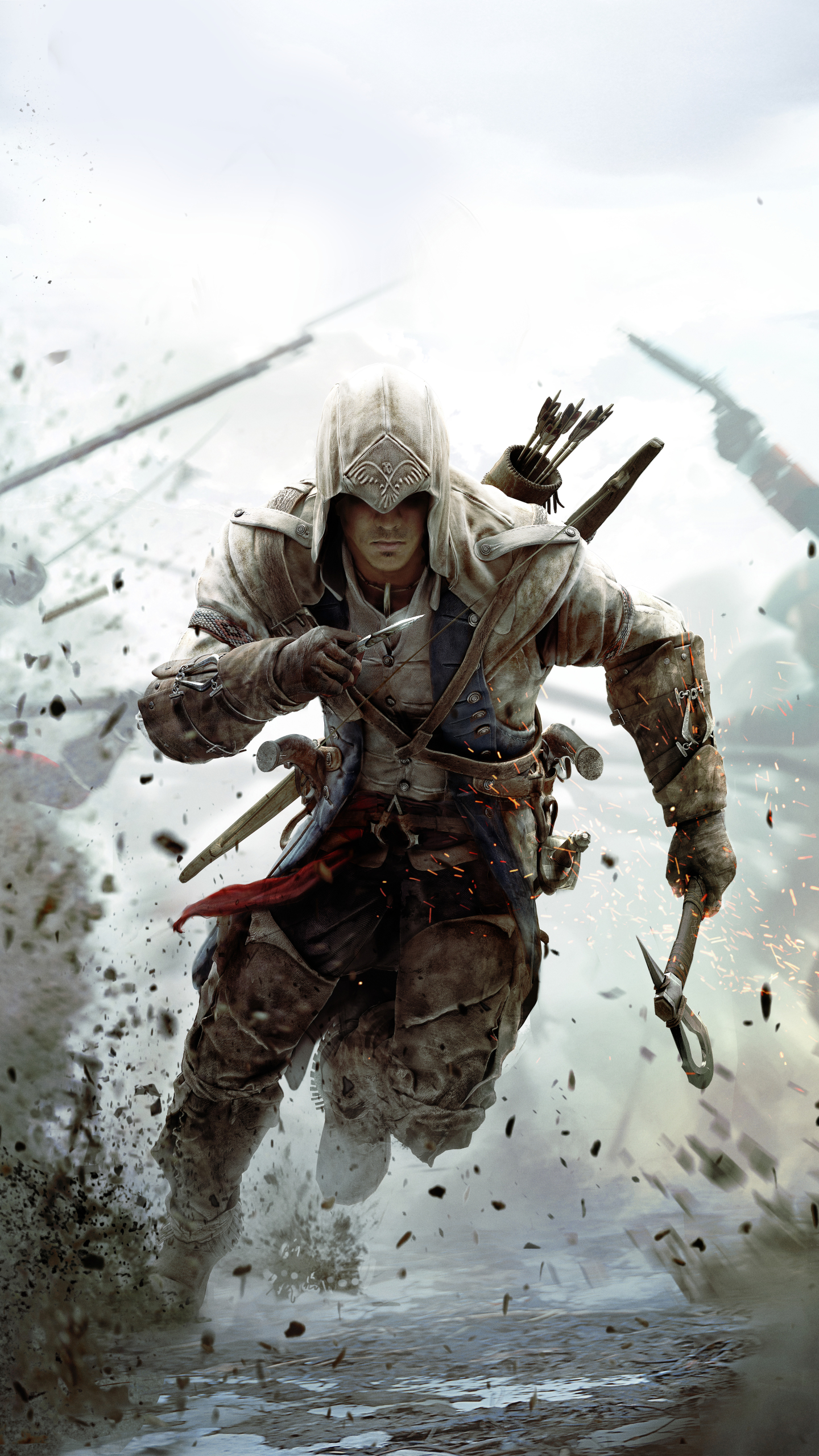 Скачати мобільні шпалери Кредо Вбивці, Відеогра, Assassin's Creed Iii безкоштовно.