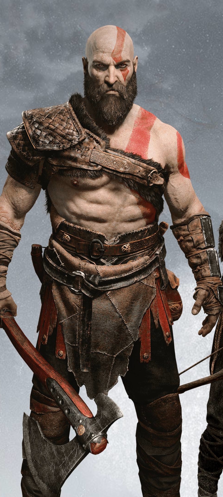 Handy-Wallpaper God Of War, Computerspiele, Kratos (Gott Des Krieges), Gott Des Krieges (2018) kostenlos herunterladen.