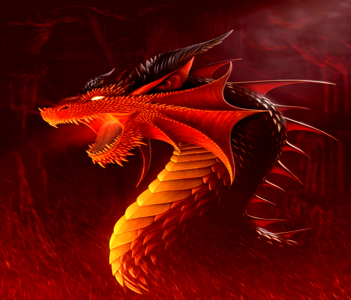 Download mobile wallpaper Fantasy, Dragon for free.