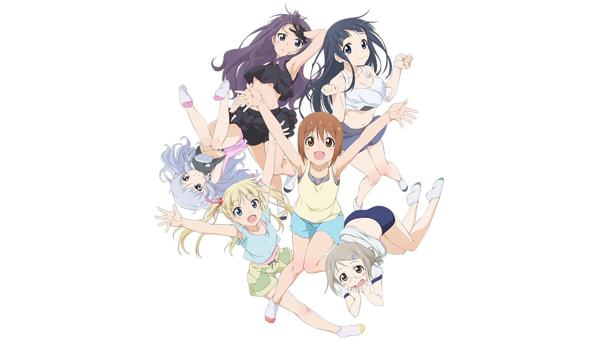 Download mobile wallpaper Anime, Akiko Tachibana, Asami Hoshi, Eri Higuchi, Shizuno Saotome, Yuu Hiraoka, Anitore! Ex for free.