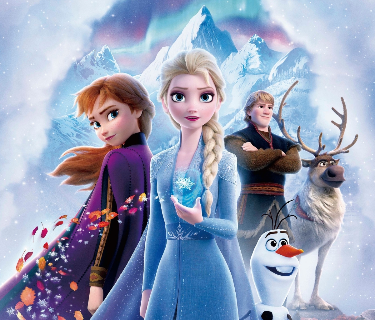 Download mobile wallpaper Movie, Anna (Frozen), Elsa (Frozen), Kristoff (Frozen), Olaf (Frozen), Sven (Frozen), Frozen 2 for free.