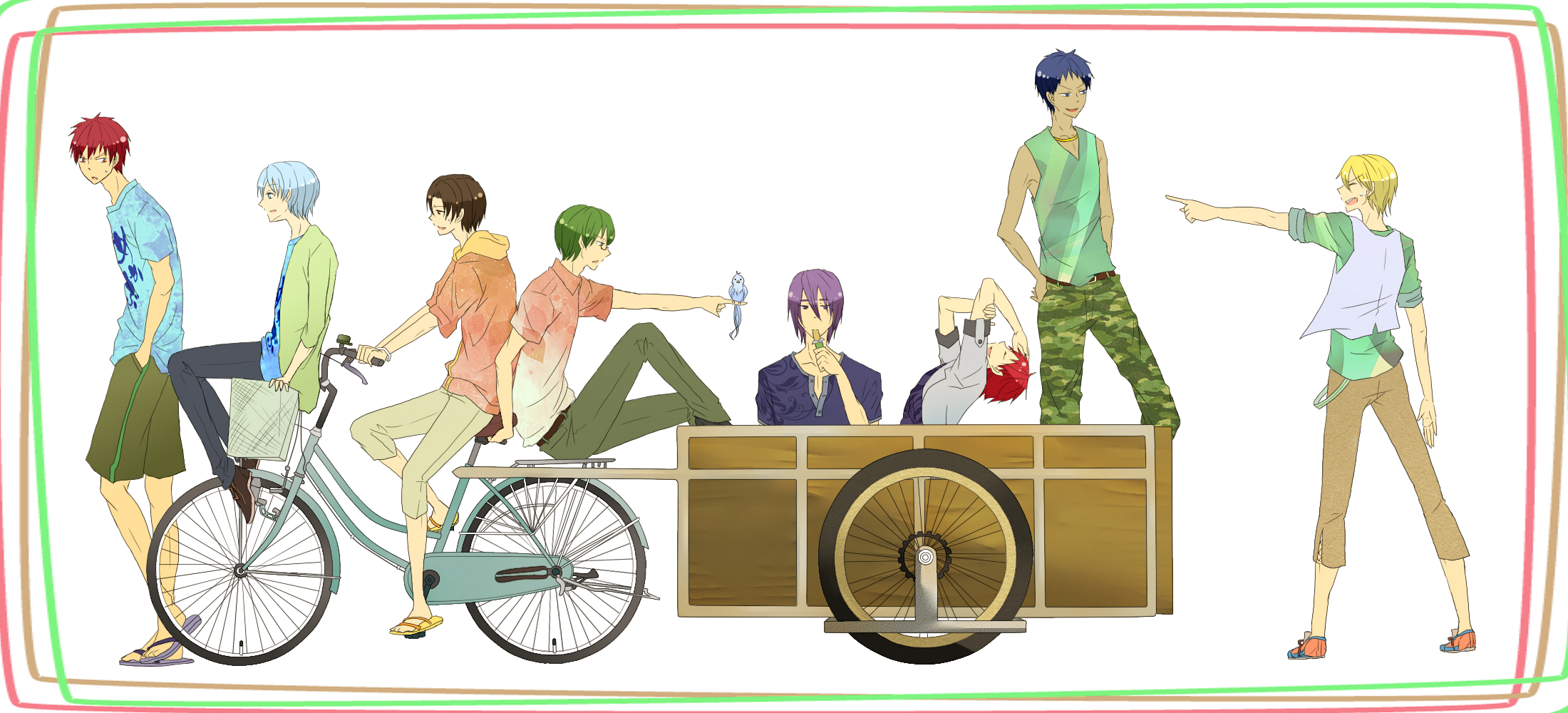 Téléchargez des papiers peints mobile Animé, Kuroko's Basket gratuitement.