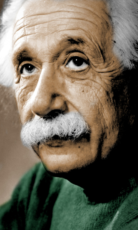 無料モバイル壁紙有名人, アルバート・アインシュタインをダウンロードします。