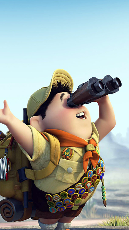 Download mobile wallpaper Up, Movie, Russell (Up) for free.