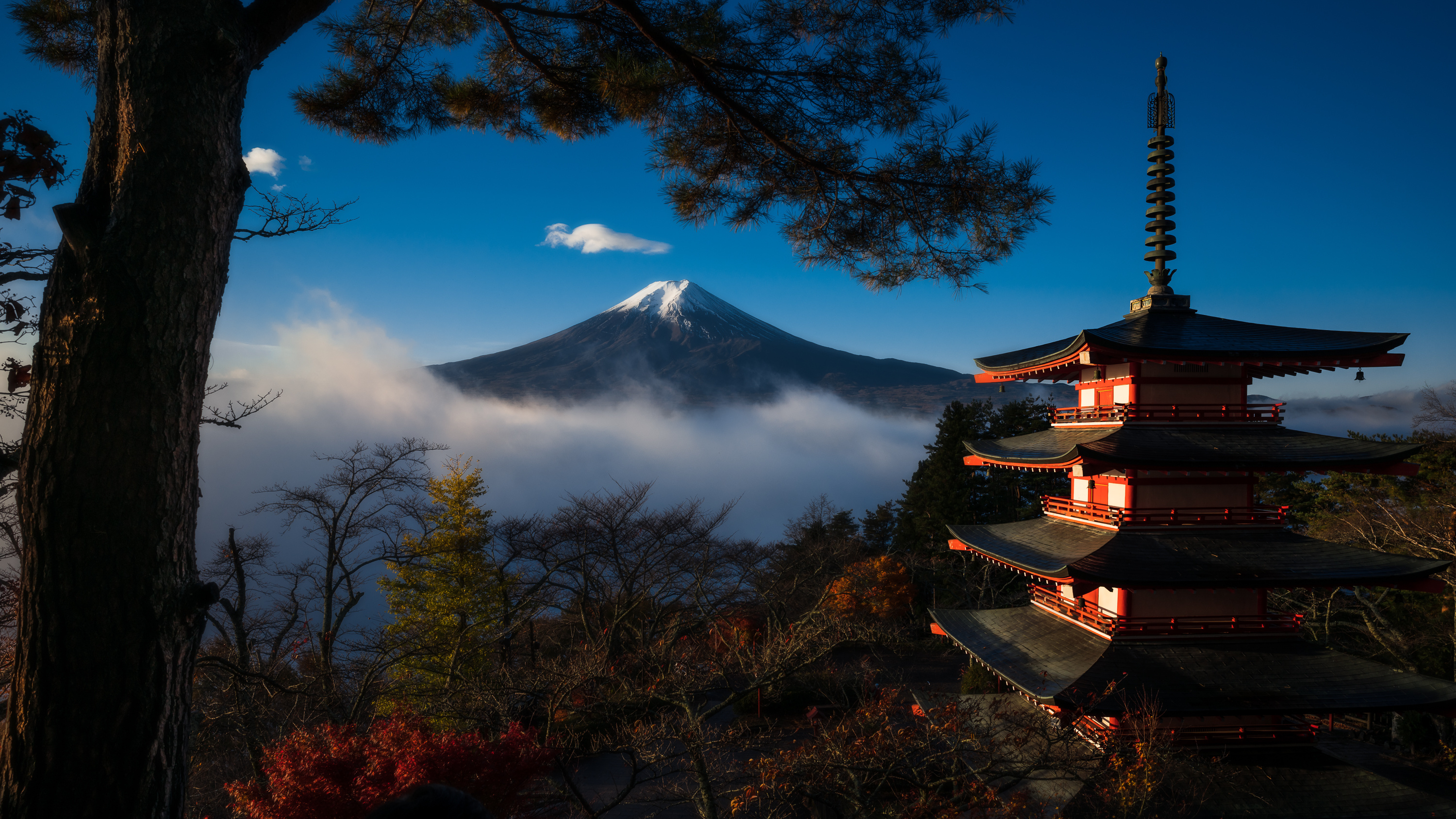 Скачати мобільні шпалери Земля, Японія, Гора Фудзі, Вулкани безкоштовно.