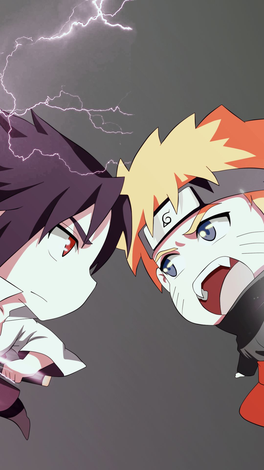 Baixar papel de parede para celular de Anime, Naruto, Sasuke Uchiha, Naruto Uzumaki, Chibi gratuito.