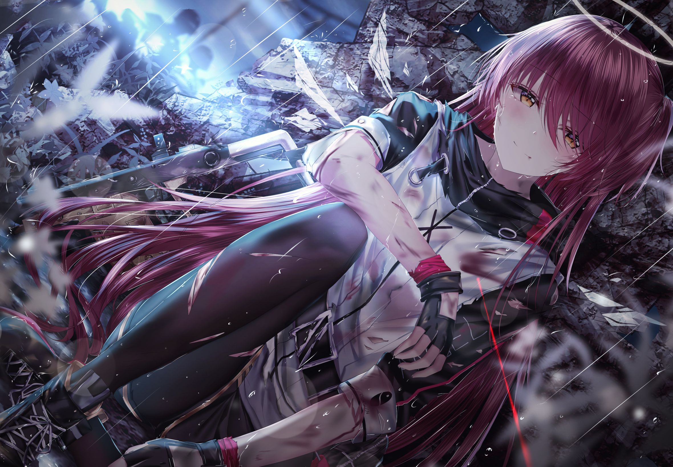 Free download wallpaper Angel, Video Game, Arknights, Exusiai (Arknights) on your PC desktop