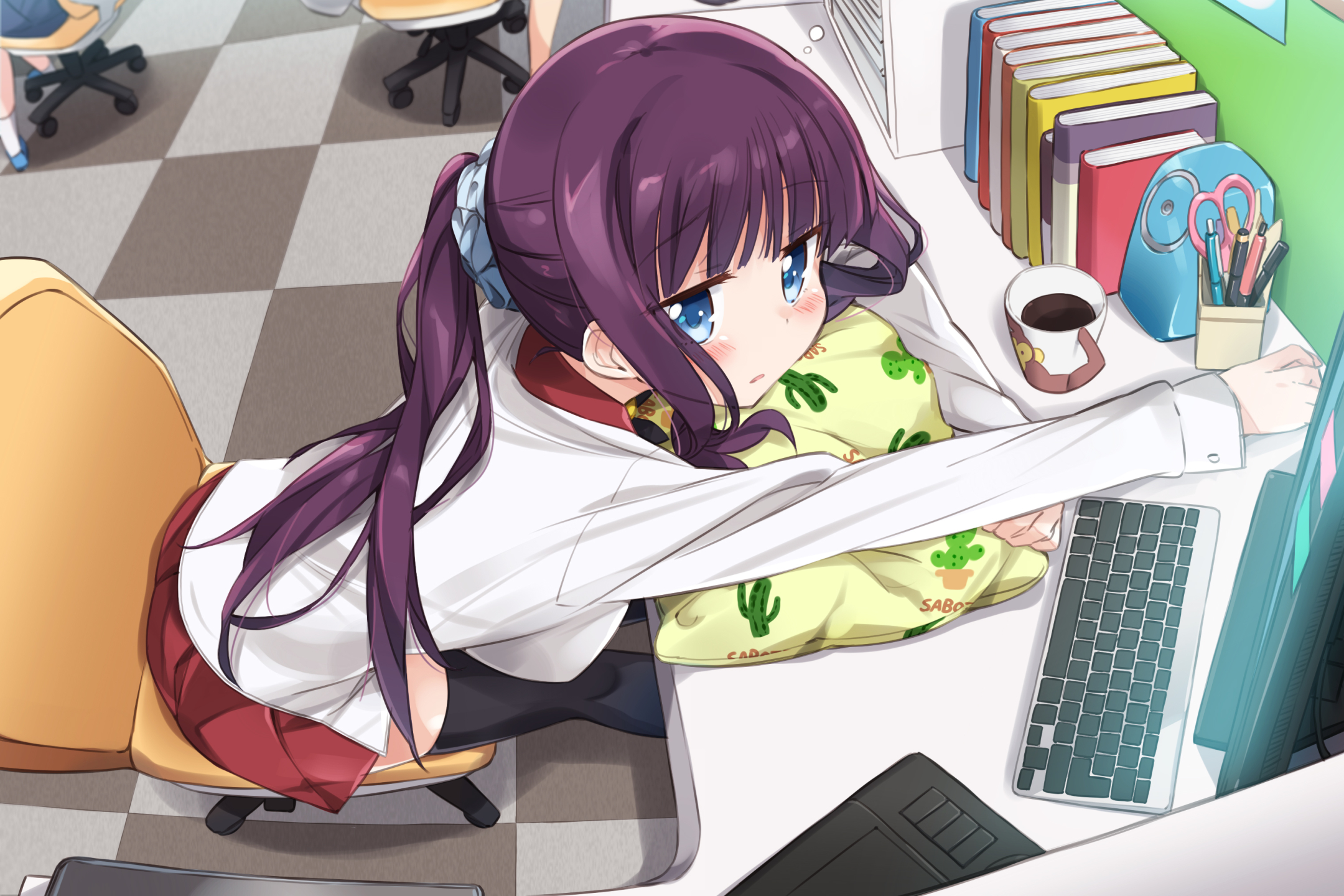 Laden Sie das Animes, New Game!, Hifumi Takimoto-Bild kostenlos auf Ihren PC-Desktop herunter