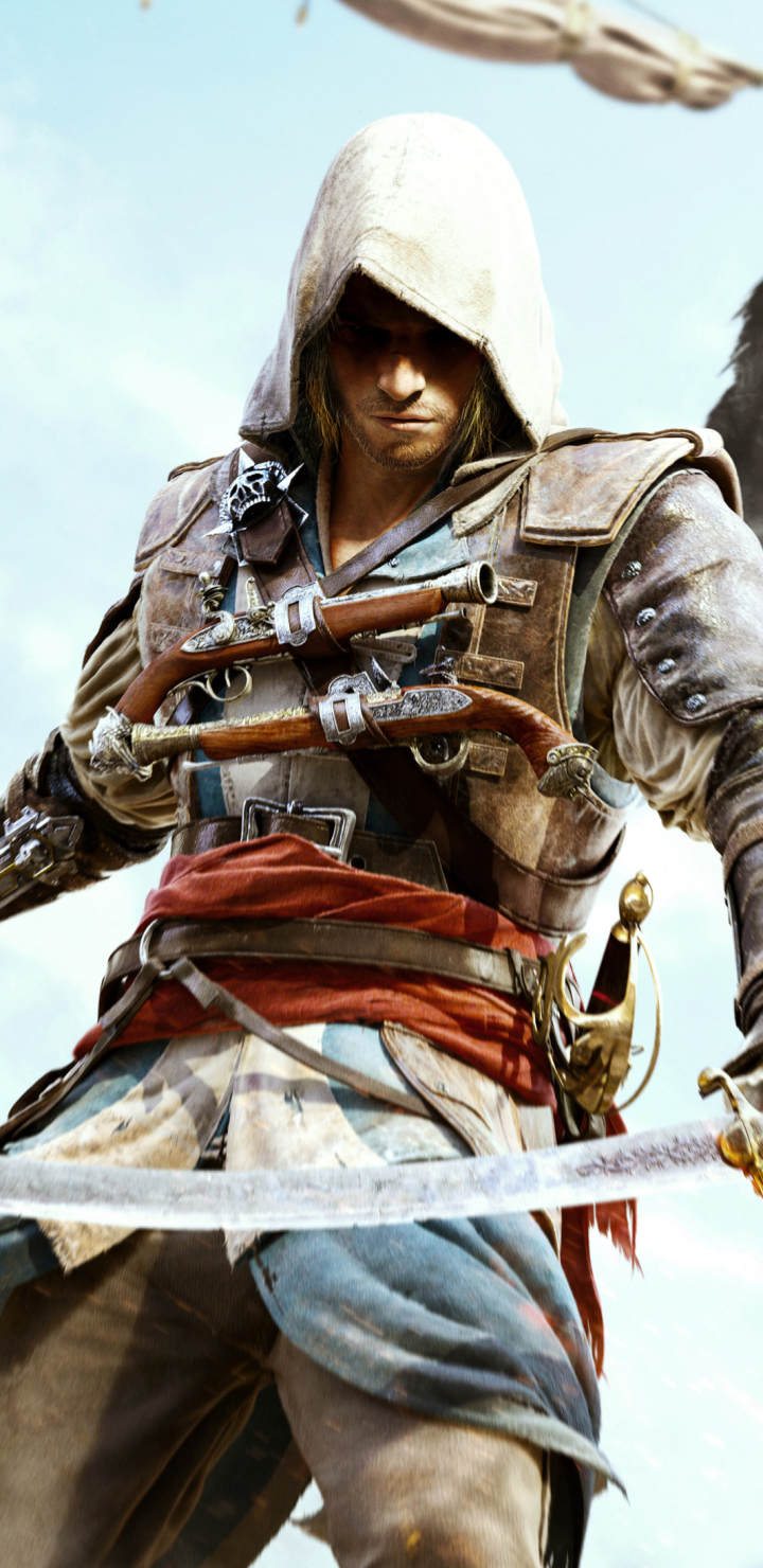 Download mobile wallpaper Assassin's Creed Iv: Black Flag, Assassin's Creed, Video Game for free.