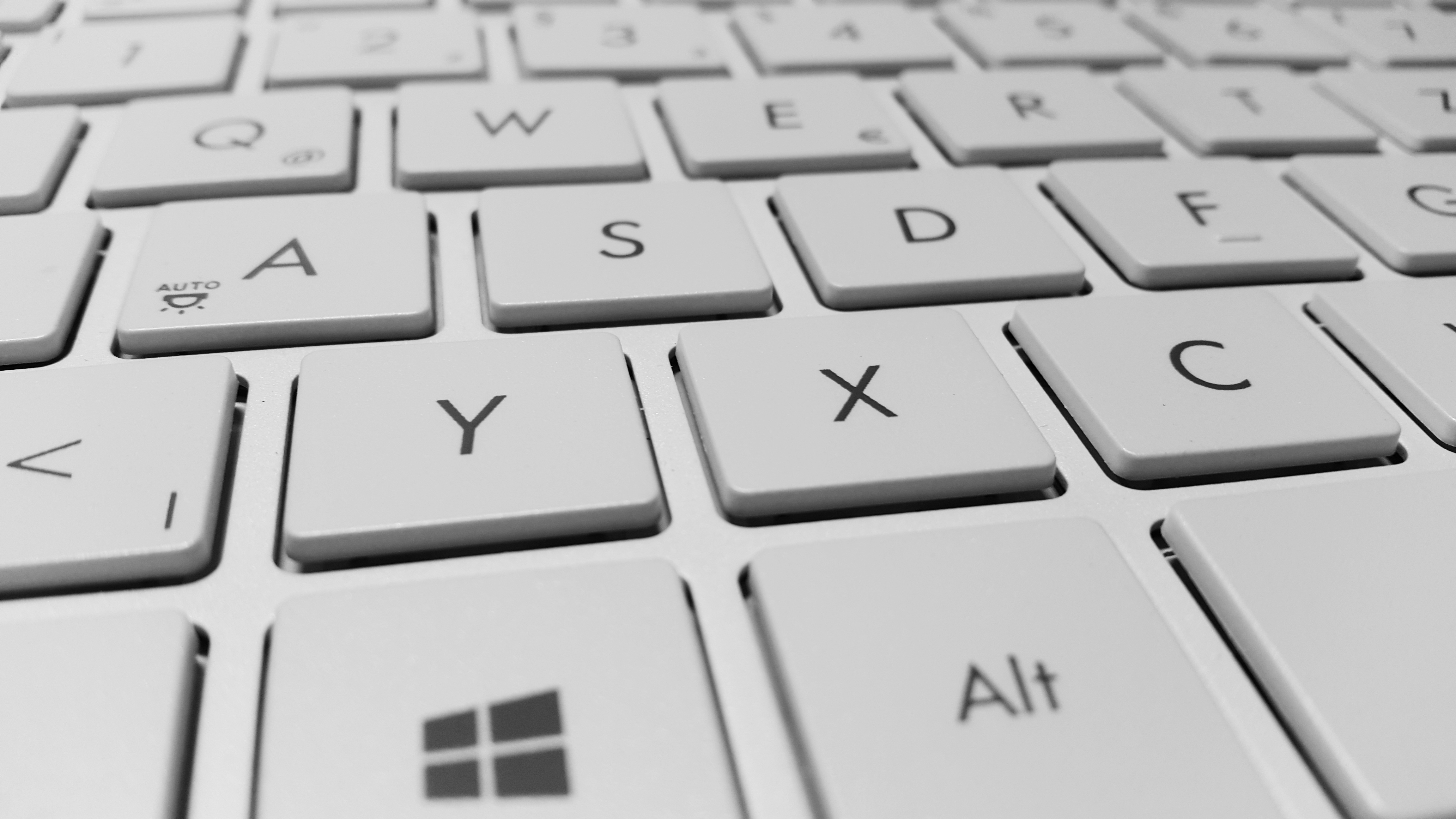 technology, technologies, buttons, letters, keyboard Panoramic Wallpaper
