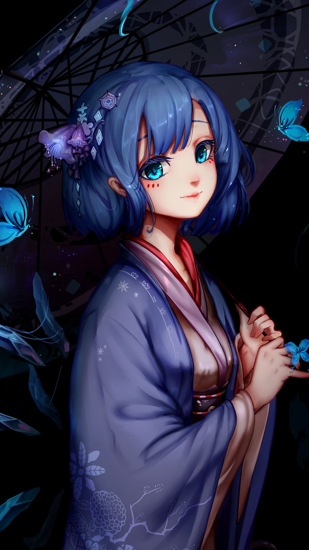 Descarga gratuita de fondo de pantalla para móvil de Animado, Touhou, Cirno (Touhou).