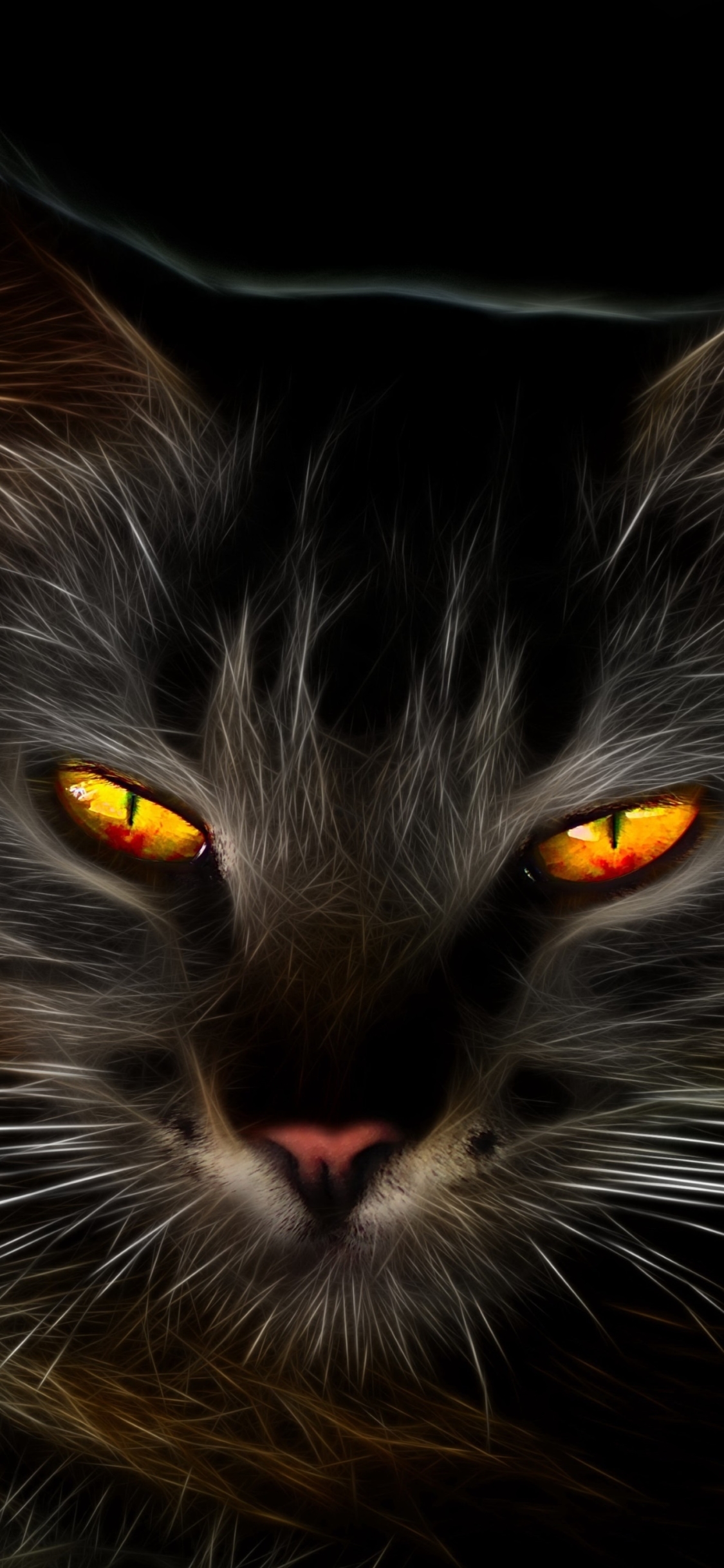 Download mobile wallpaper Cats, Cat, Animal, Yellow Eyes for free.