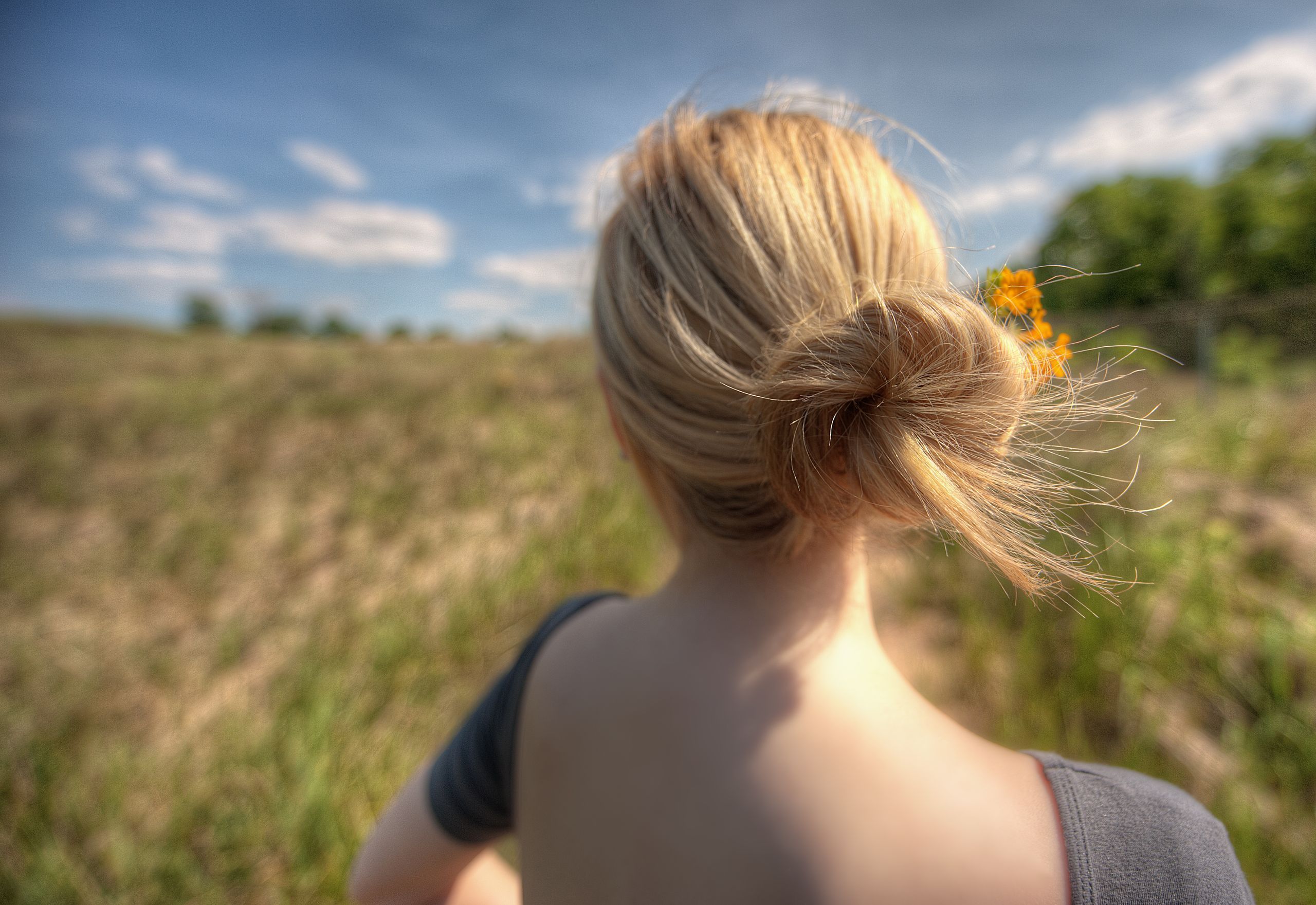 Handy-Wallpaper Haar, Frauen kostenlos herunterladen.