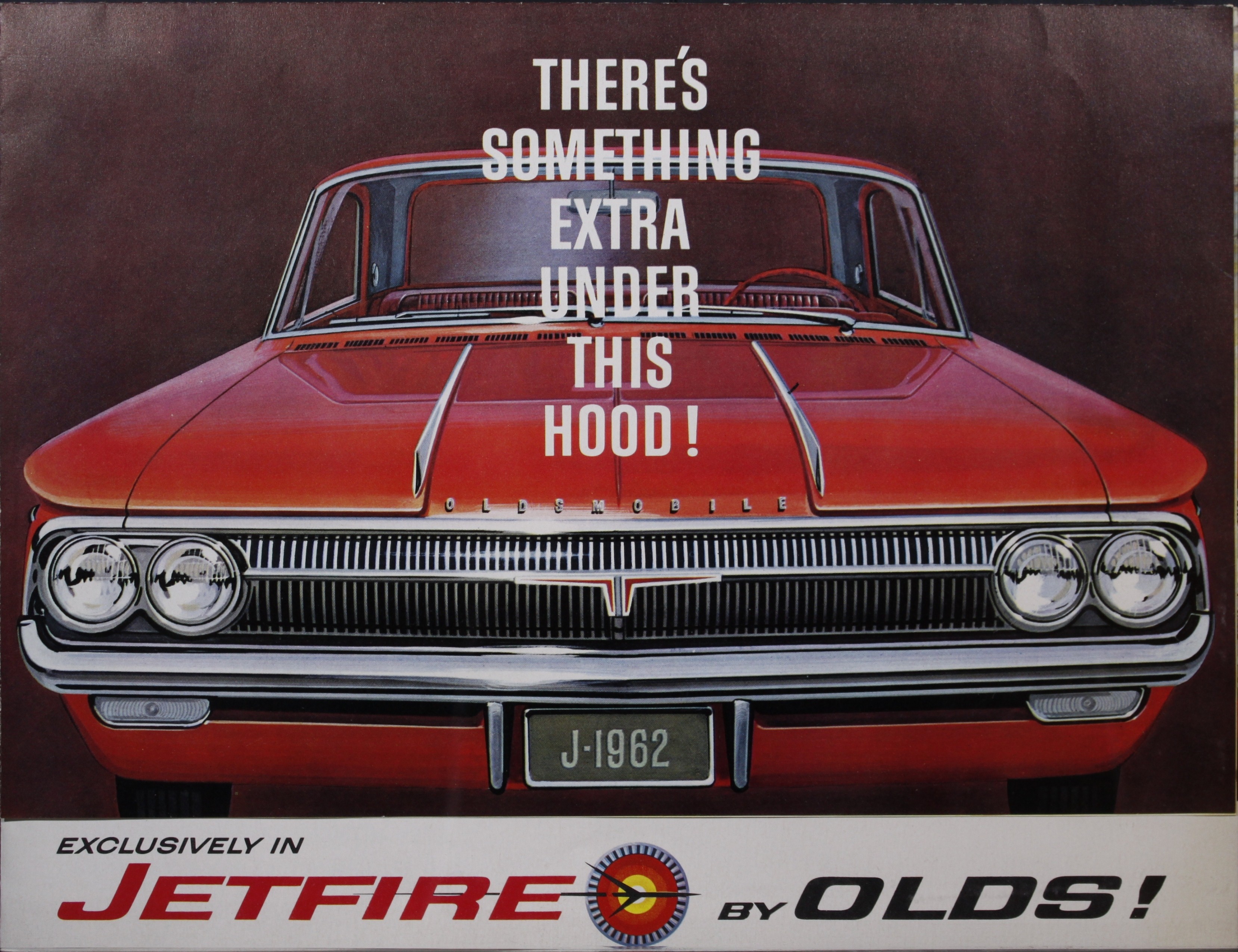 1962 Oldsmobile Jetfire Panoramic Wallpapers