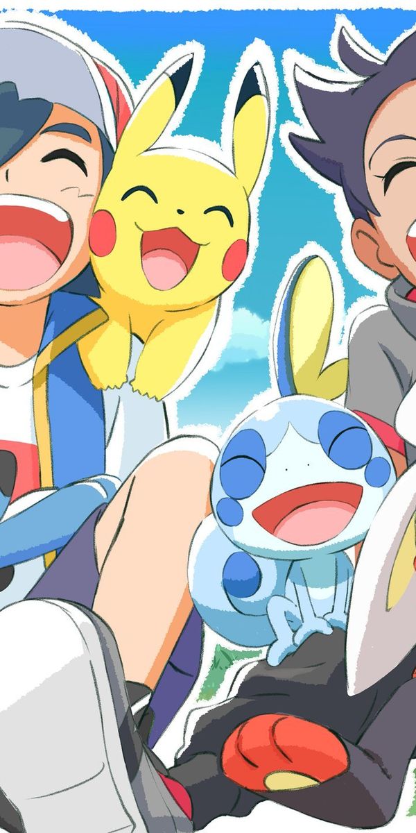 Pikachu X Raboot Papel de parede para celular: Goh (Pokémon), Anime, Pokémon, Ash ...