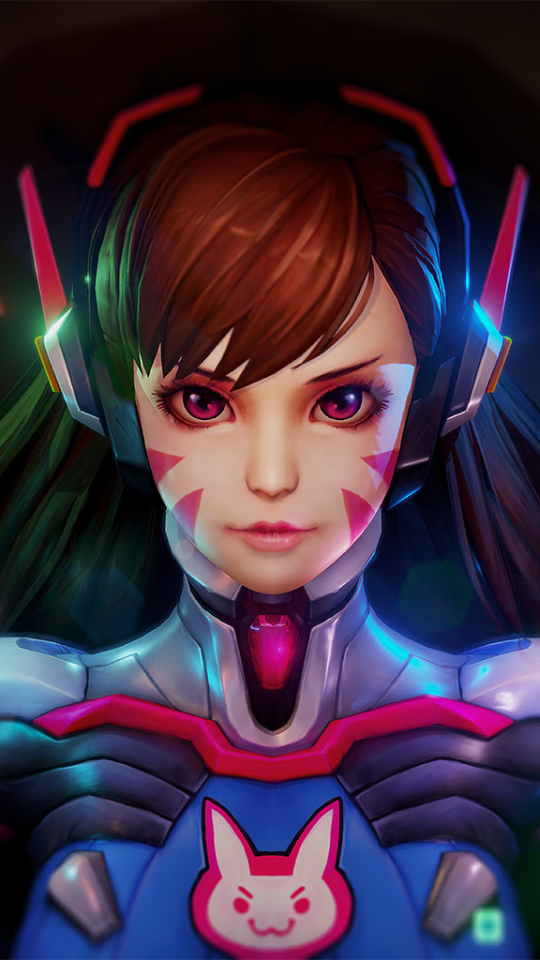 Скачать картинку Overwatch, Видеоигры, D Va (Наблюдение) в телефон бесплатно.