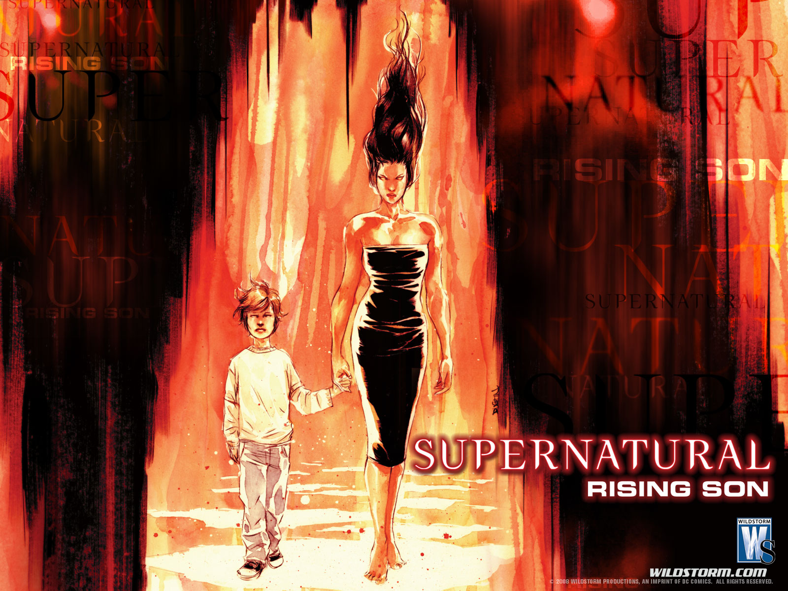 Free download wallpaper Supernatural, Comics on your PC desktop