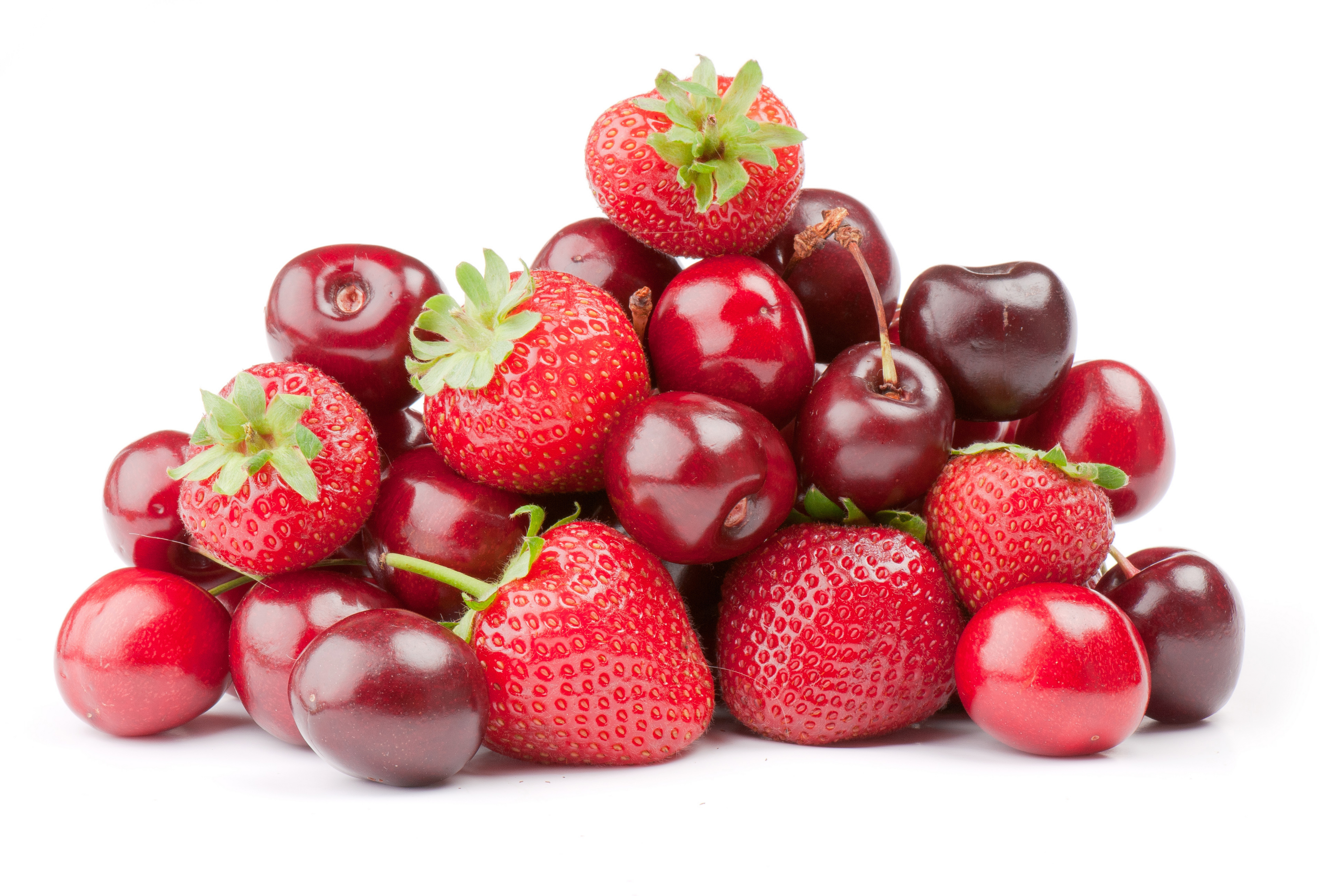 Laden Sie das Kirsche, Erdbeere, Frucht, Nahrungsmittel-Bild kostenlos auf Ihren PC-Desktop herunter
