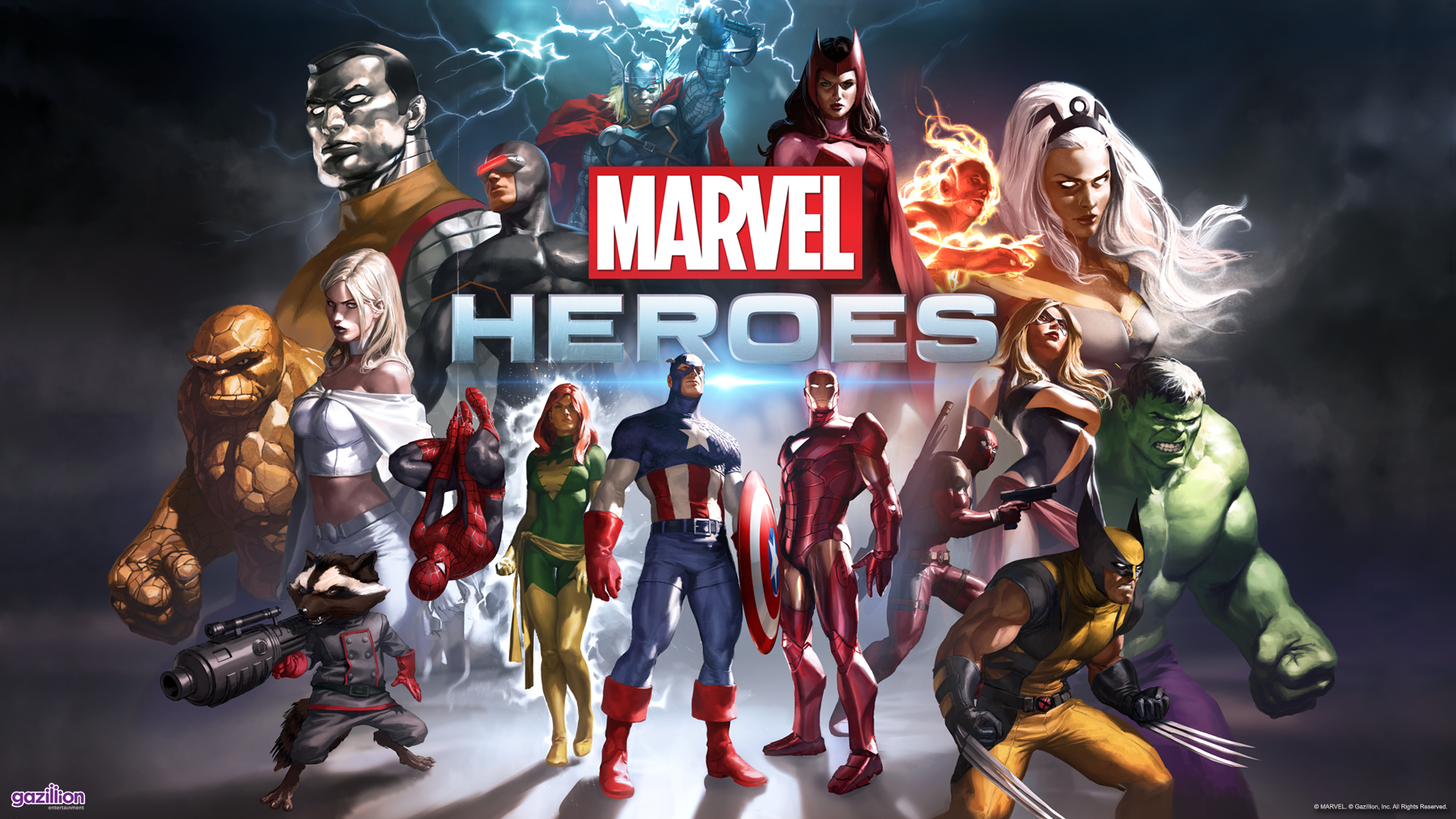 Завантажити шпалери Герої Marvel на телефон безкоштовно