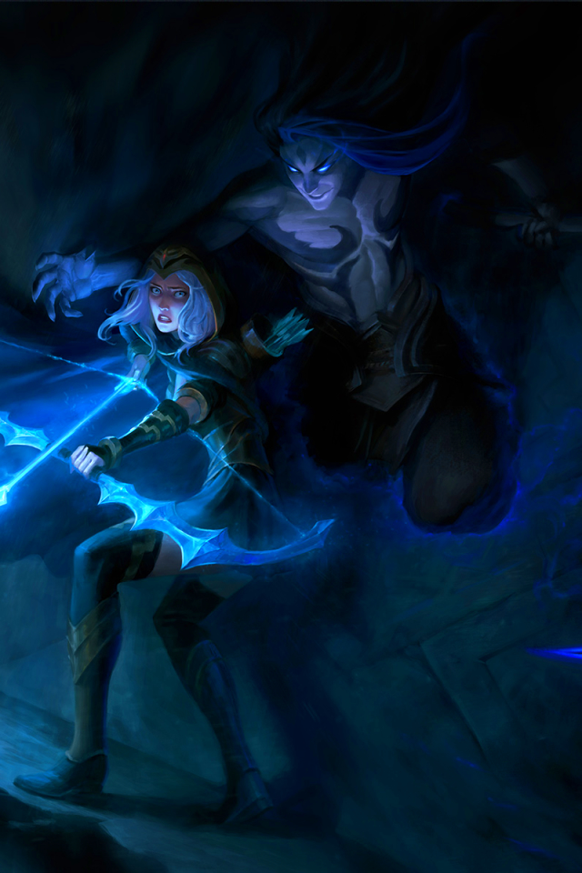 Download mobile wallpaper League Of Legends, Video Game, Ashe (League Of Legends), Kayn (League Of Legends) for free.
