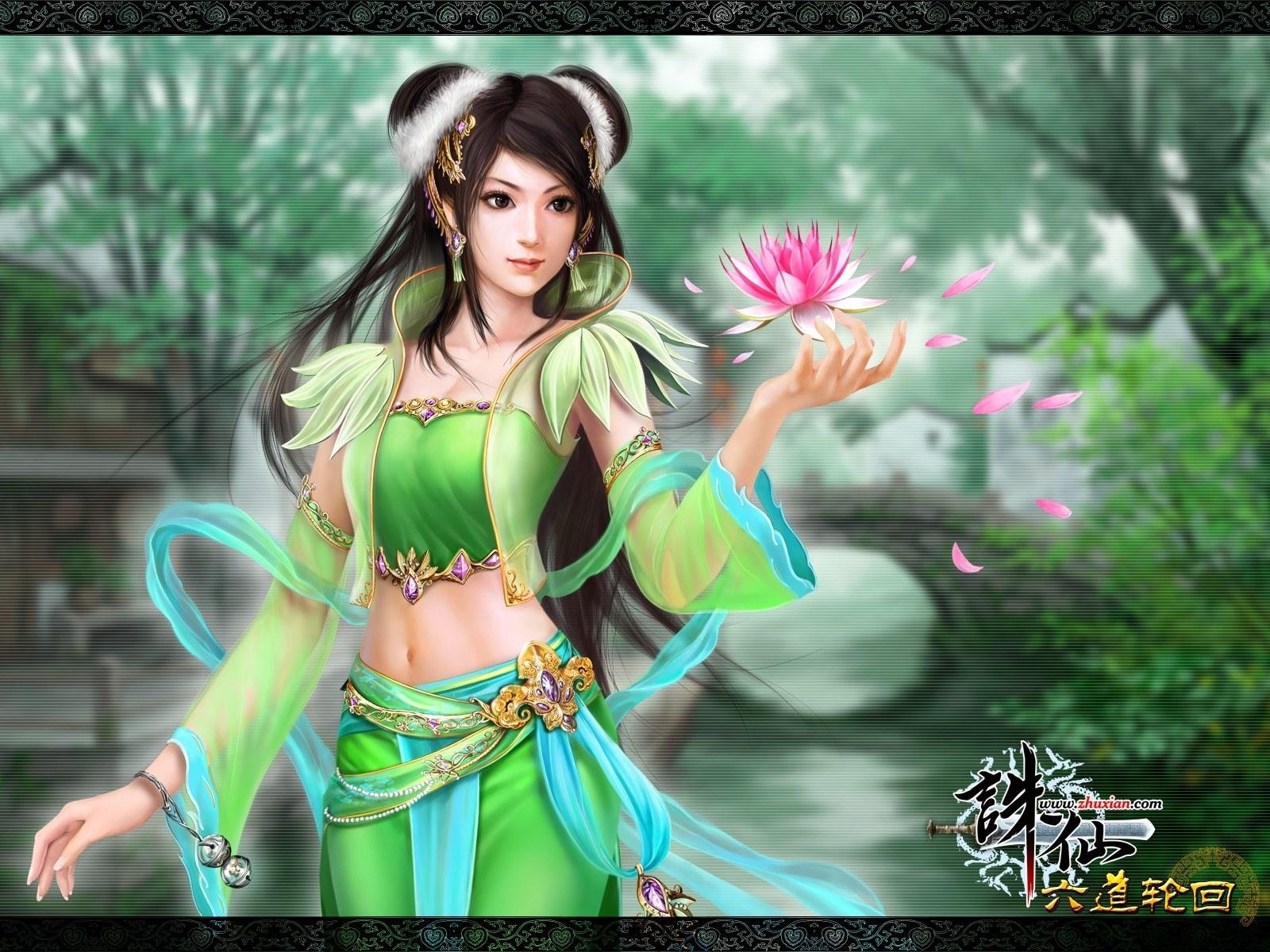 Download mobile wallpaper Fantasy, Asian, Video Game, Jade Dynasty for free.