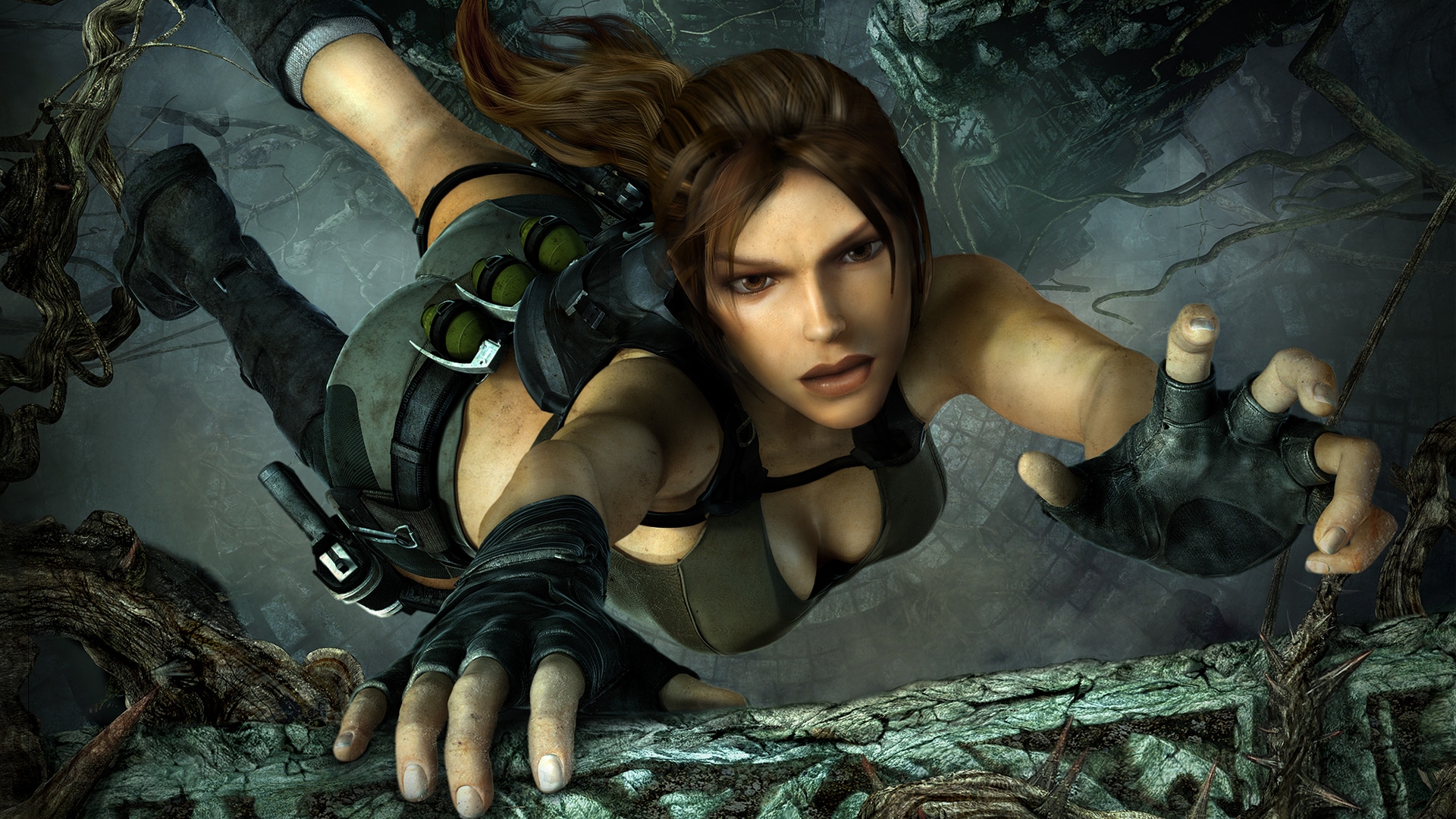 Скачати мобільні шпалери Tomb Raider: Underworld, Розкрадачка Гробниць, Відеогра безкоштовно.