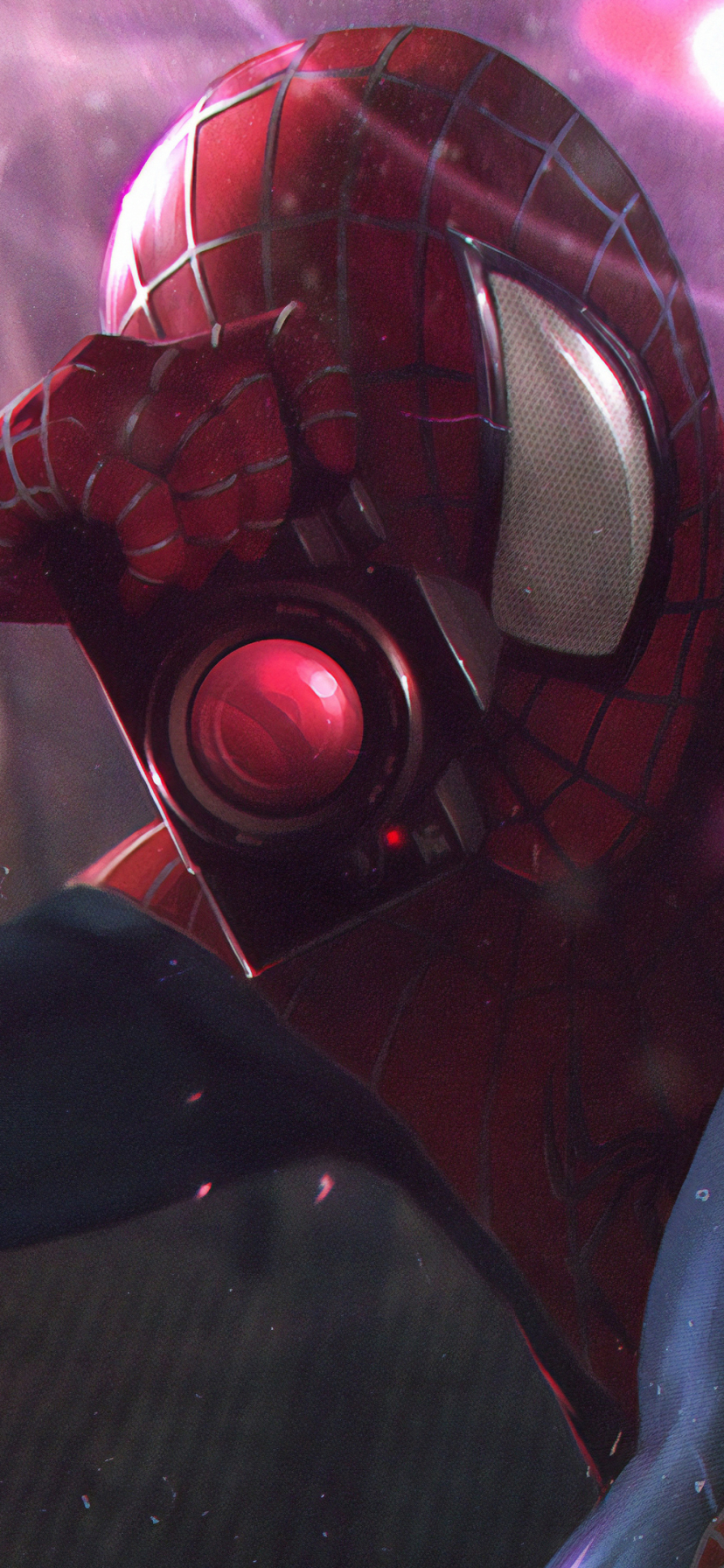 Descarga gratuita de fondo de pantalla para móvil de Cámara, Historietas, Spider Man.