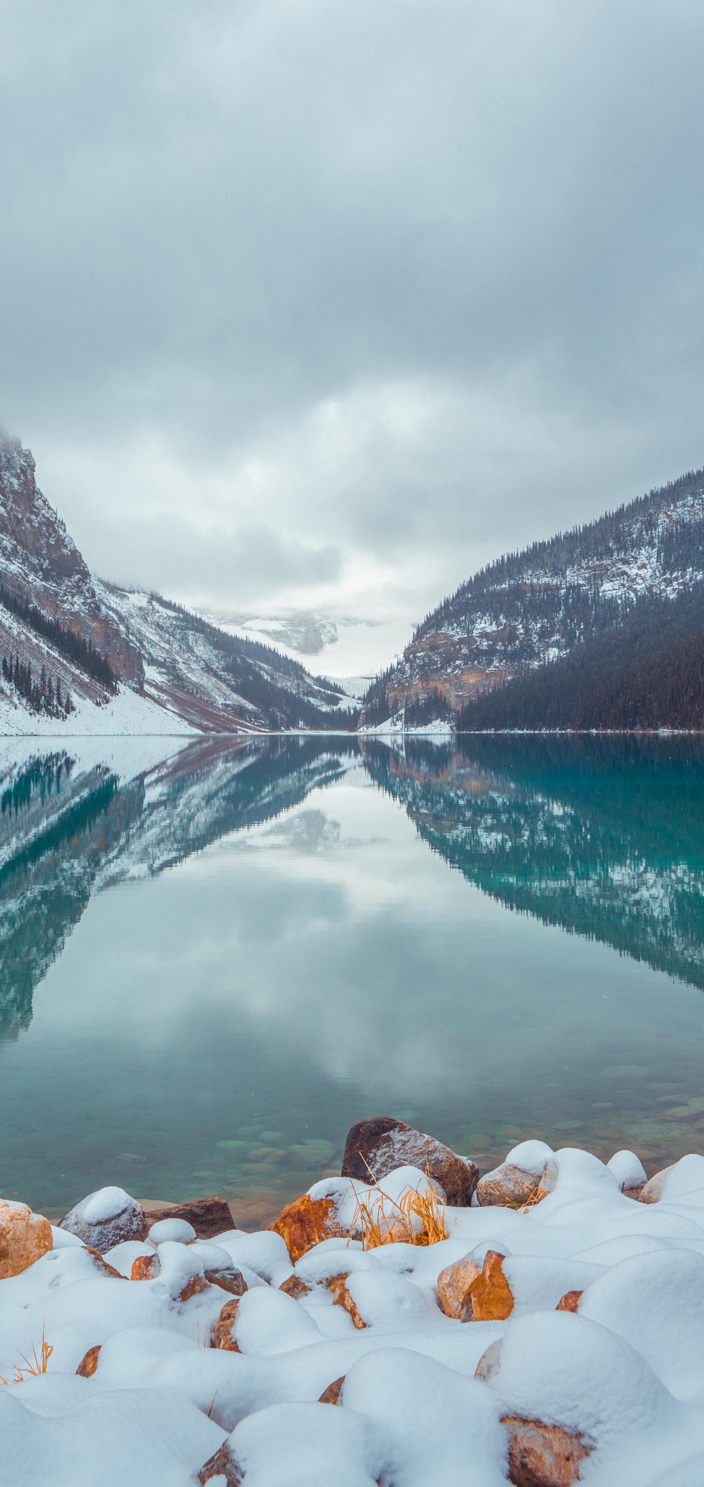 Laden Sie das Winter, Schnee, Seen, See, Lake Louise, Erde/natur-Bild kostenlos auf Ihren PC-Desktop herunter