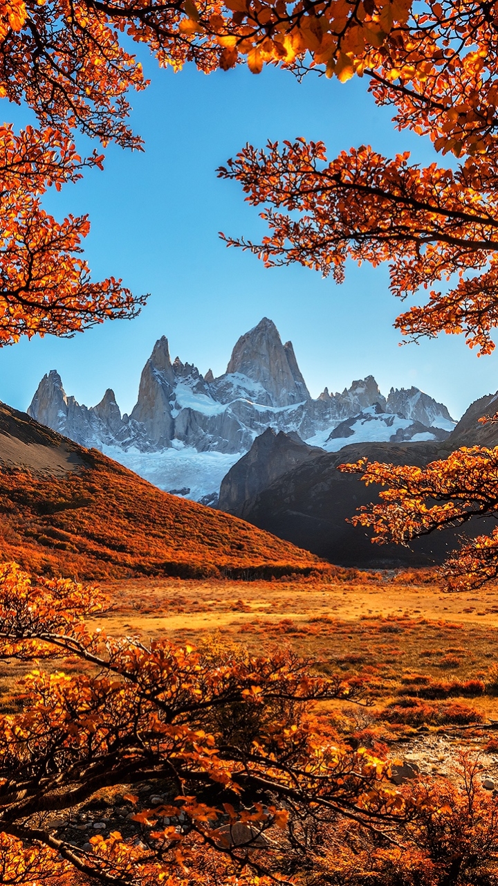 Descarga gratuita de fondo de pantalla para móvil de Paisaje, Naturaleza, Otoño, Montaña, Tierra/naturaleza.