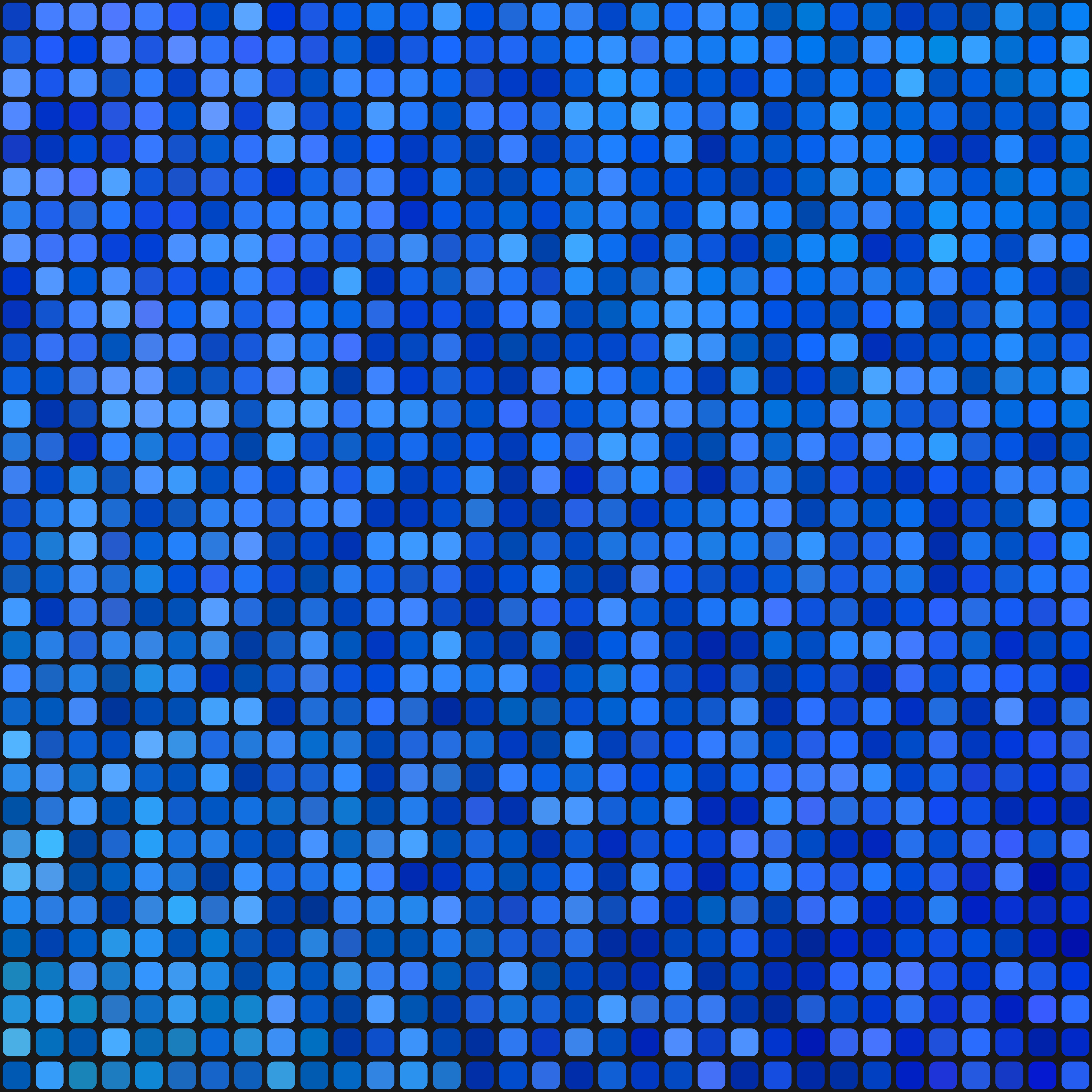 93105 скачать обои текстуры, пиксели, квадраты, синий, градиент, мозаика - заставки и картинки бесплатно