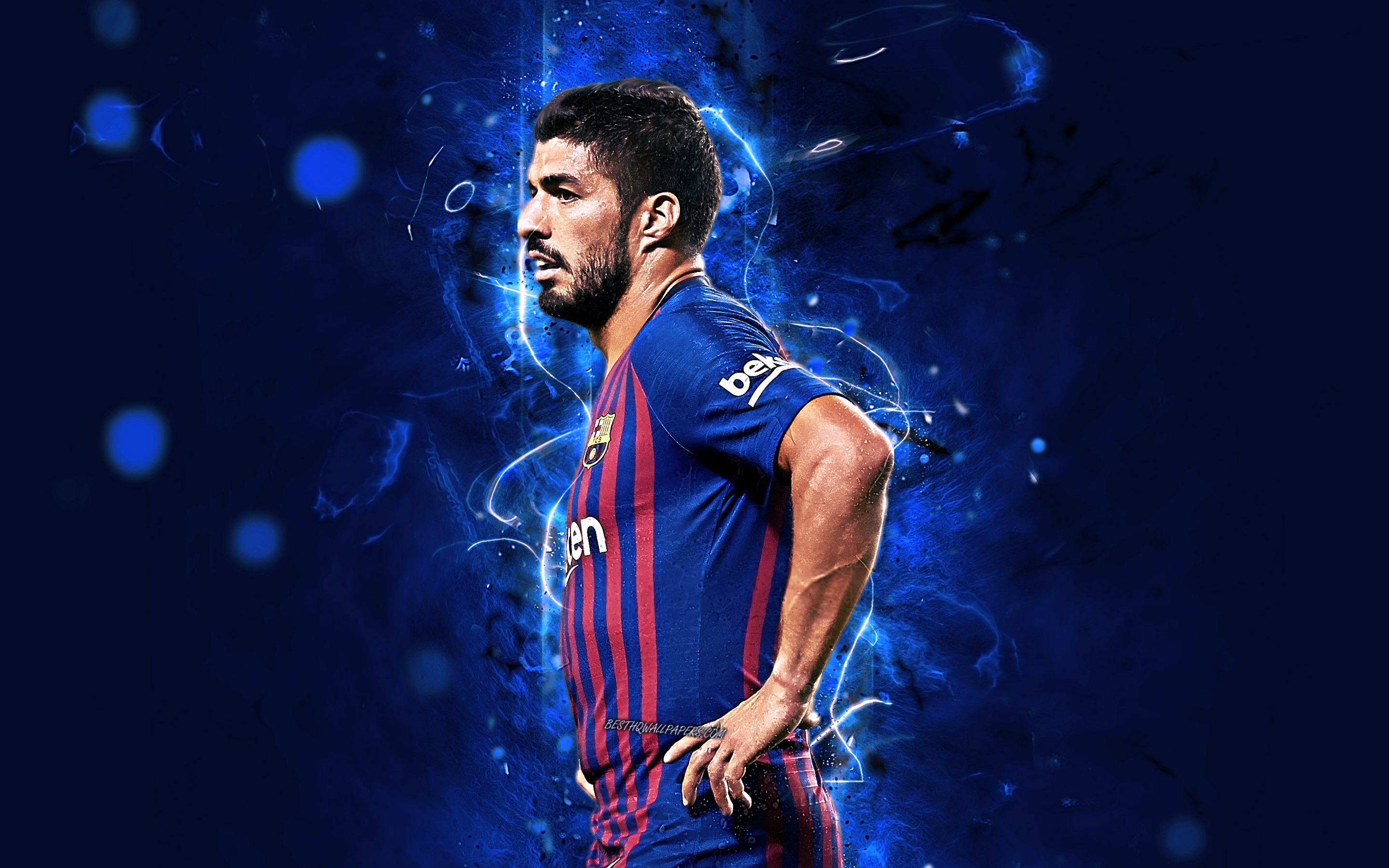 Laden Sie das Sport, Fußball, Fc Barcelona, Luis Suarez, Uruguayisch-Bild kostenlos auf Ihren PC-Desktop herunter