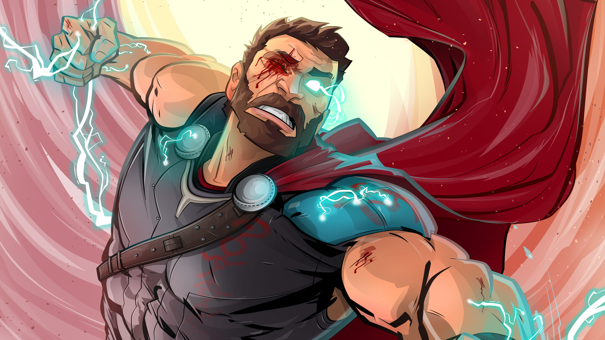 Descarga gratuita de fondo de pantalla para móvil de Historietas, Thor.