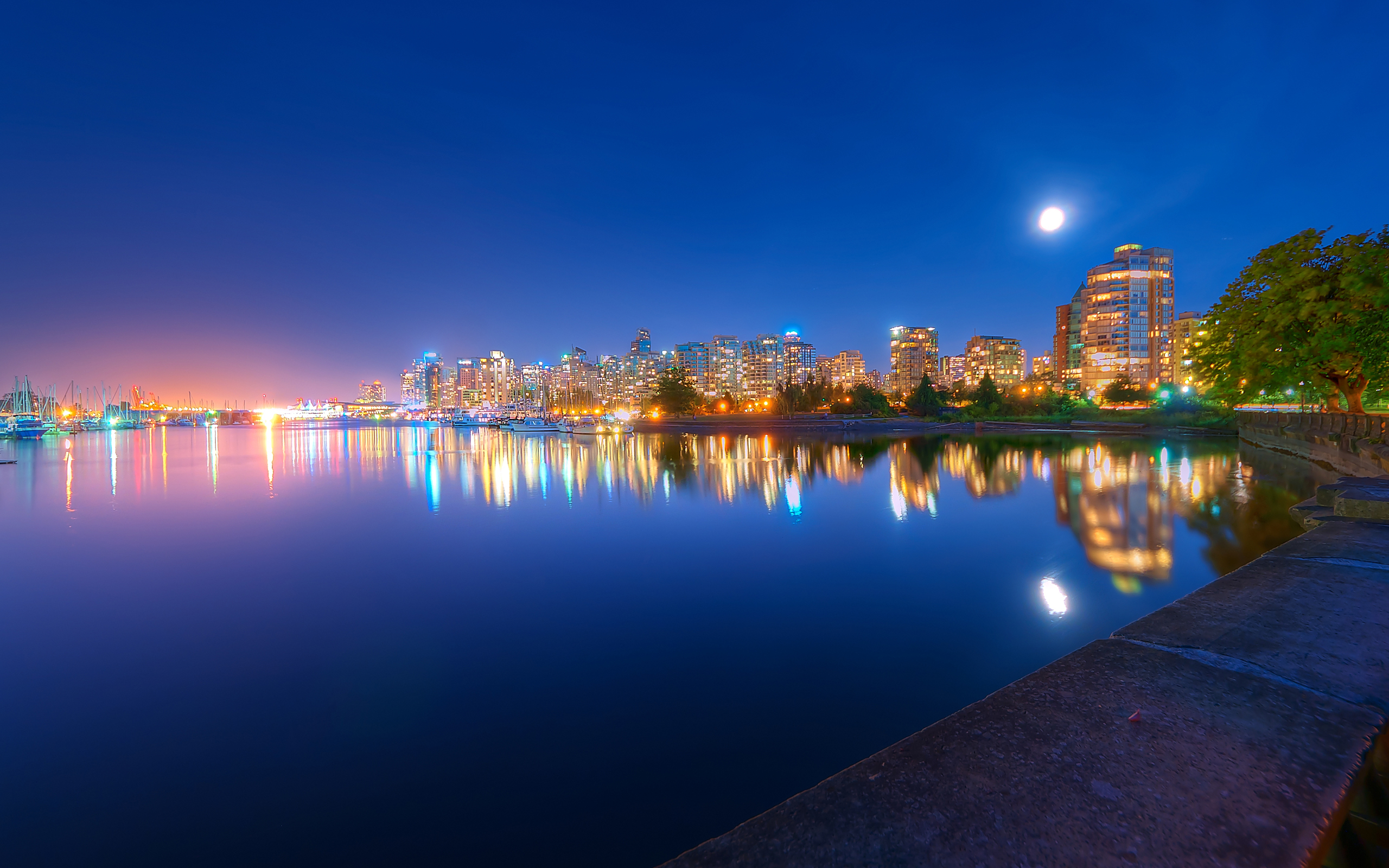 Download mobile wallpaper Vancouver, Cities, Canada, Man Made for free.