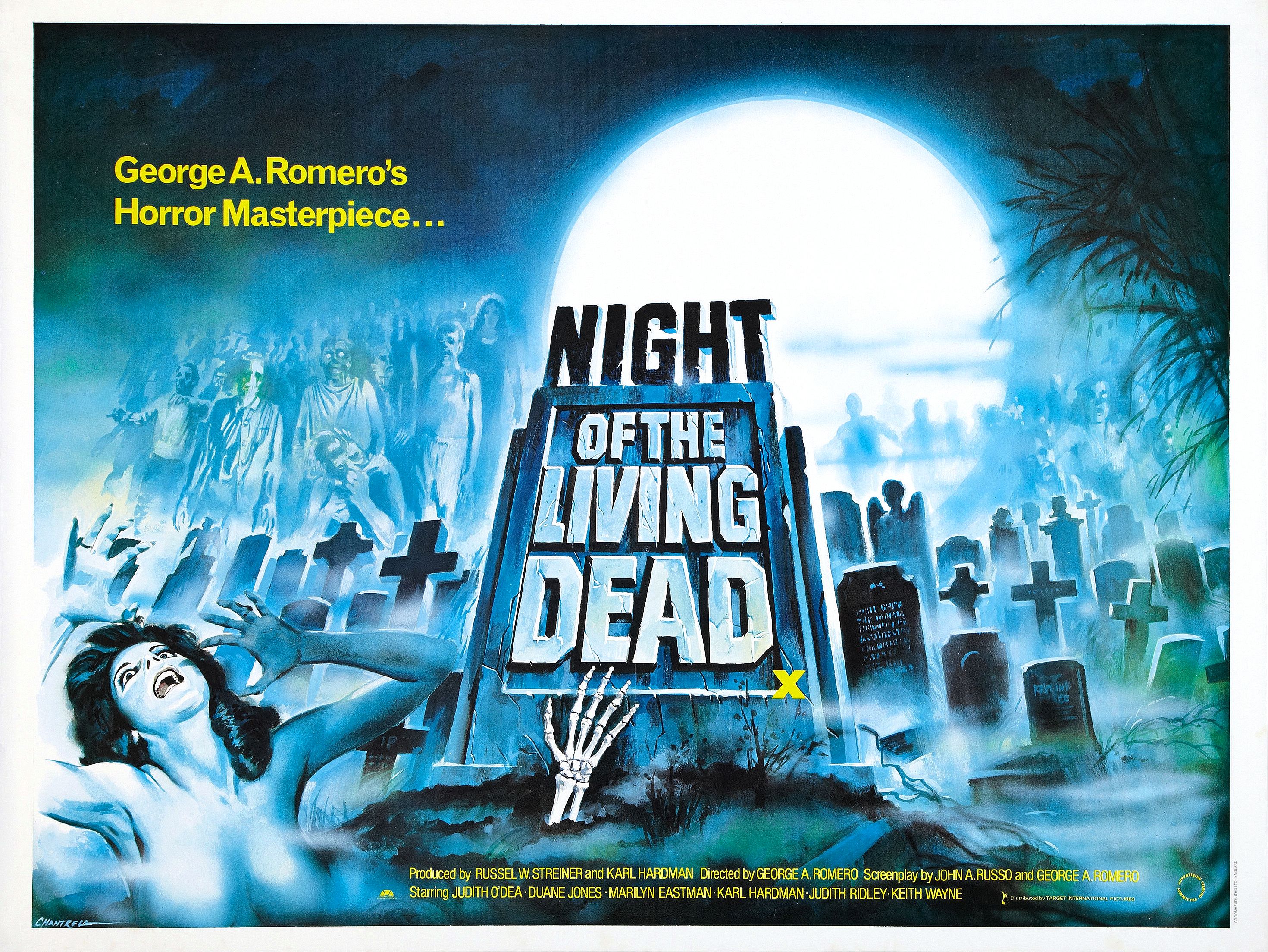 Популярные заставки и фоны Ночь Живых Мертвецов на компьютер