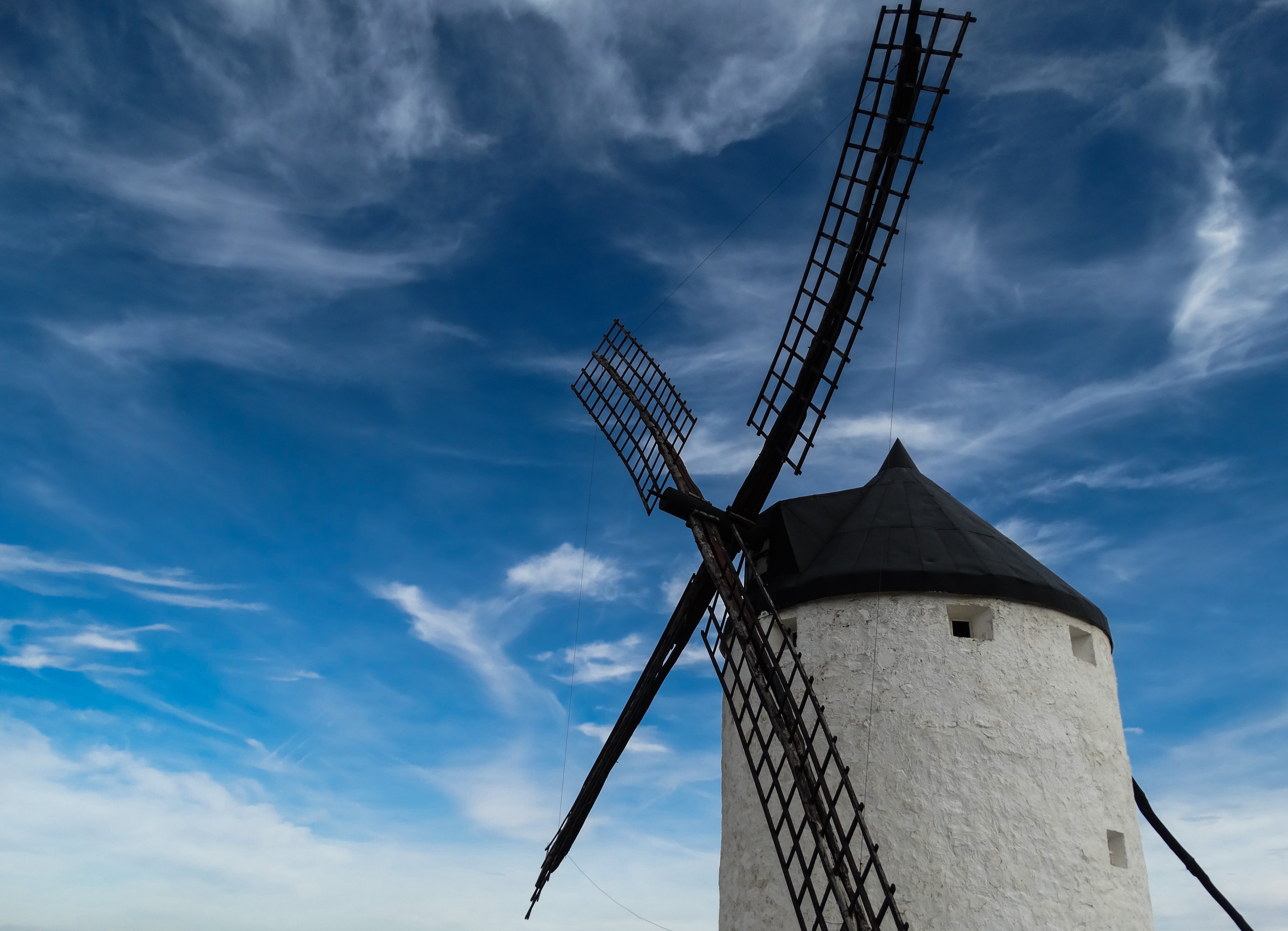 mill, sky, miscellanea, miscellaneous, windmill 1080p