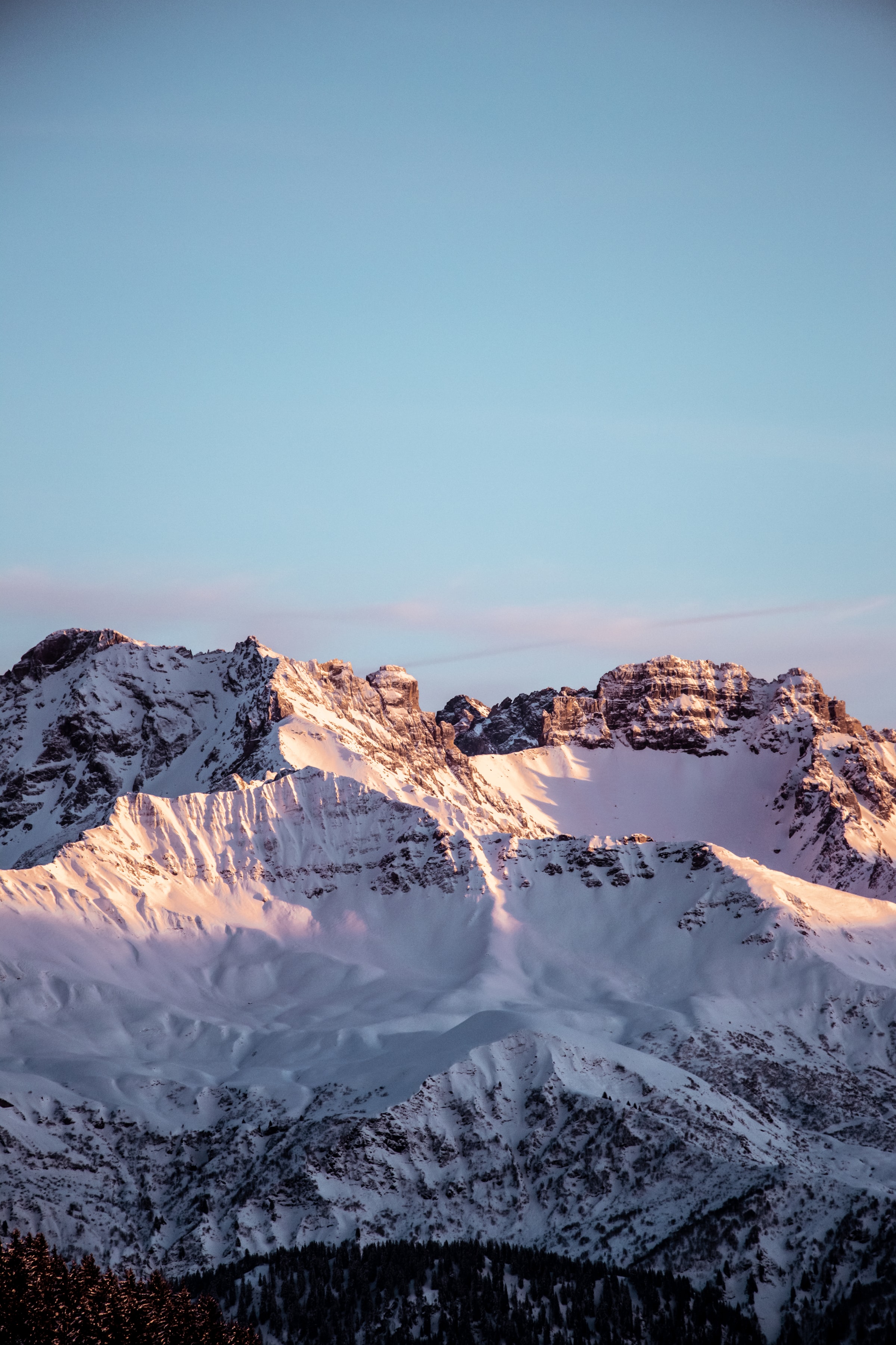 Descarga gratuita de fondo de pantalla para móvil de Cielo, Montañas, Las Rocas, Rocas, Nevado, Nieve, Cubierto De Nieve, Naturaleza.
