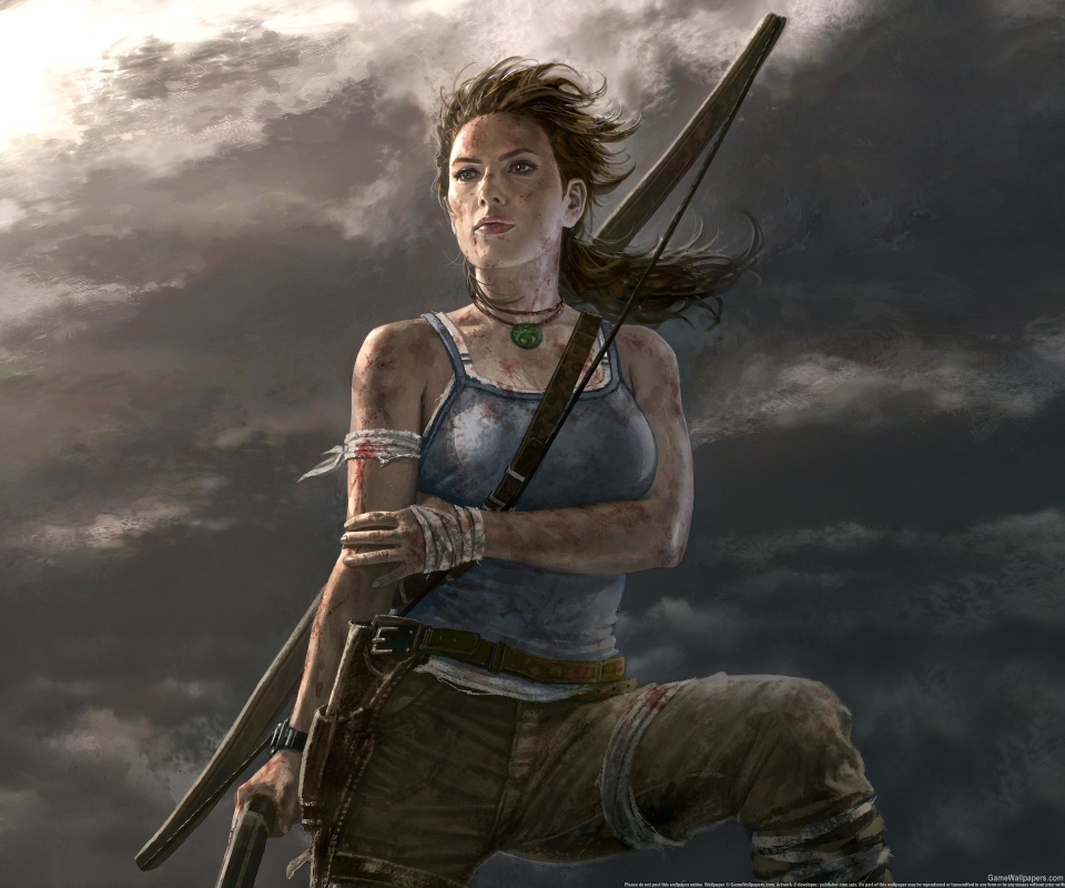 Handy-Wallpaper Tomb Raider, Comics, Lara Croft kostenlos herunterladen.