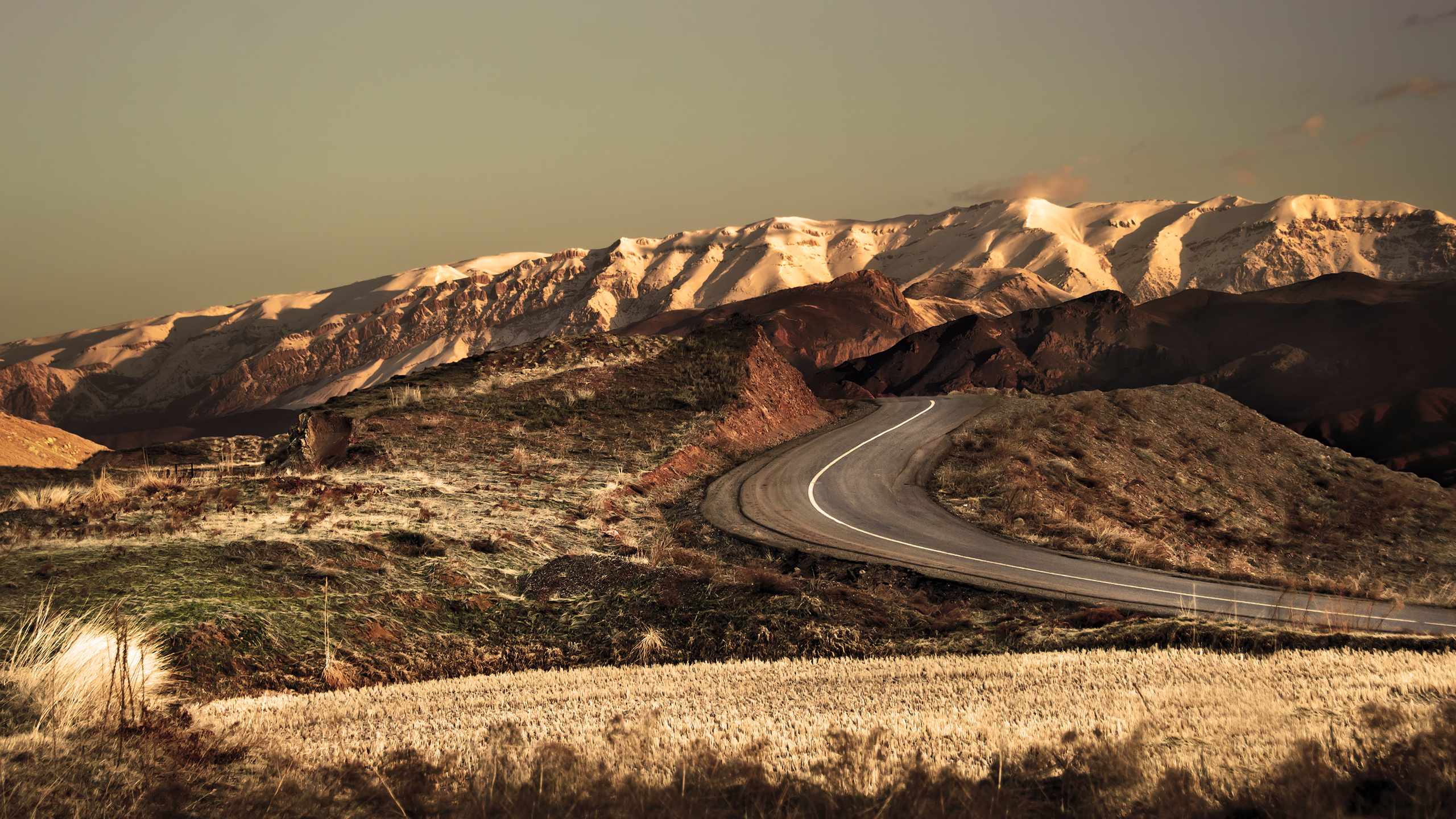 Baixar papel de parede para celular de Deserto, Estrada, Feito Pelo Homem gratuito.