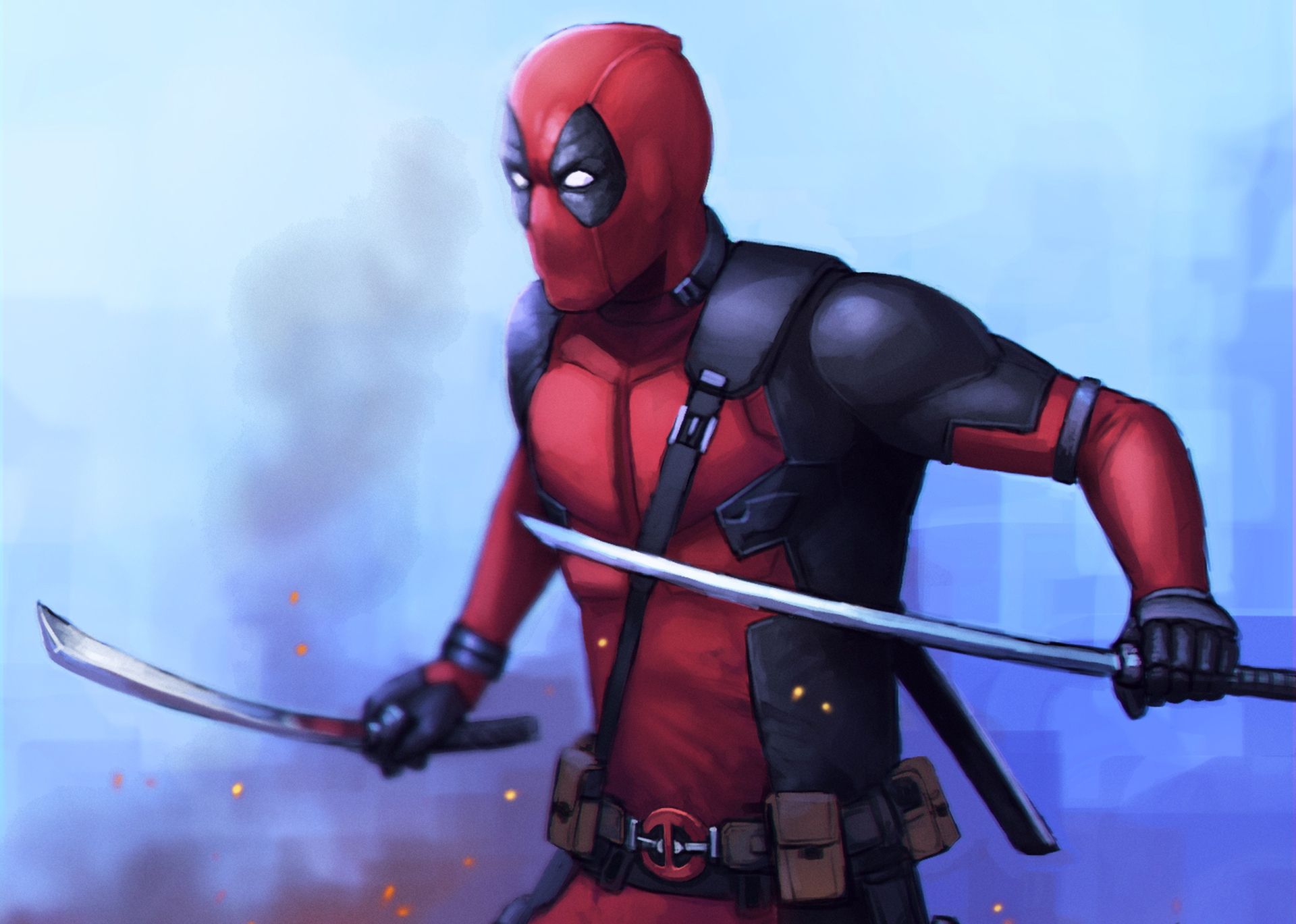 Handy-Wallpaper Deadpool, Comics kostenlos herunterladen.