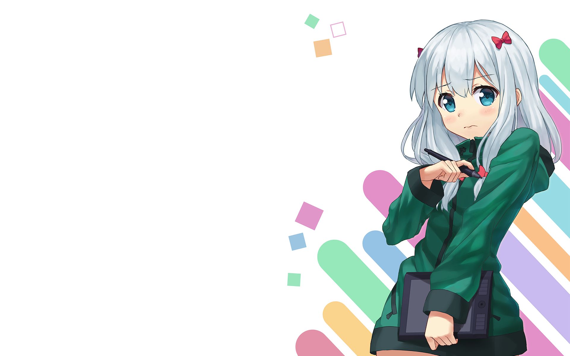 Handy-Wallpaper Animes, Eromanga Sensei, Sagiri Izumi kostenlos herunterladen.